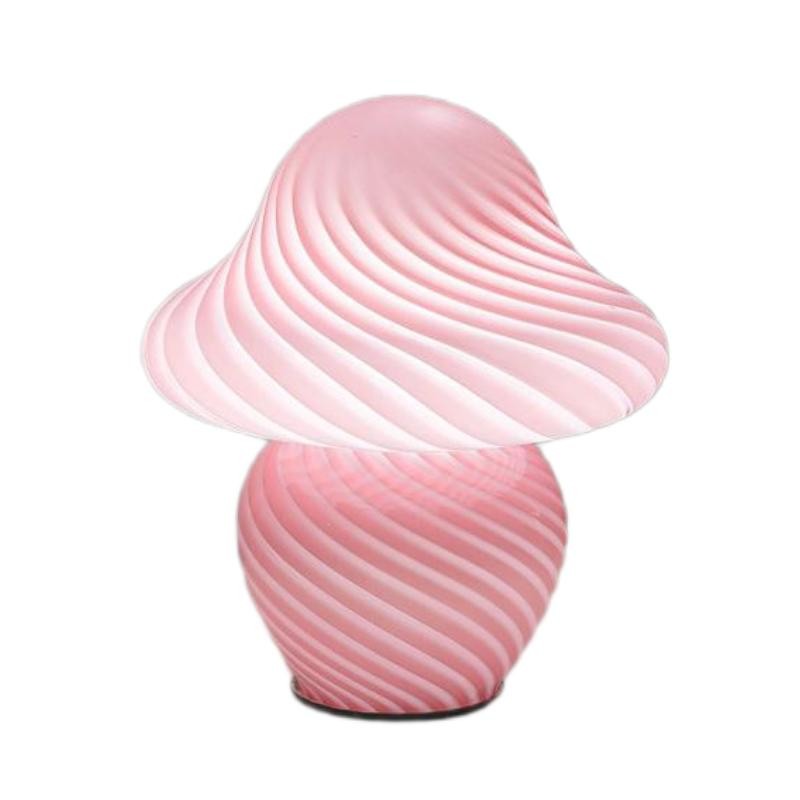 Modern Stained Glass Mushroom Night Light K55