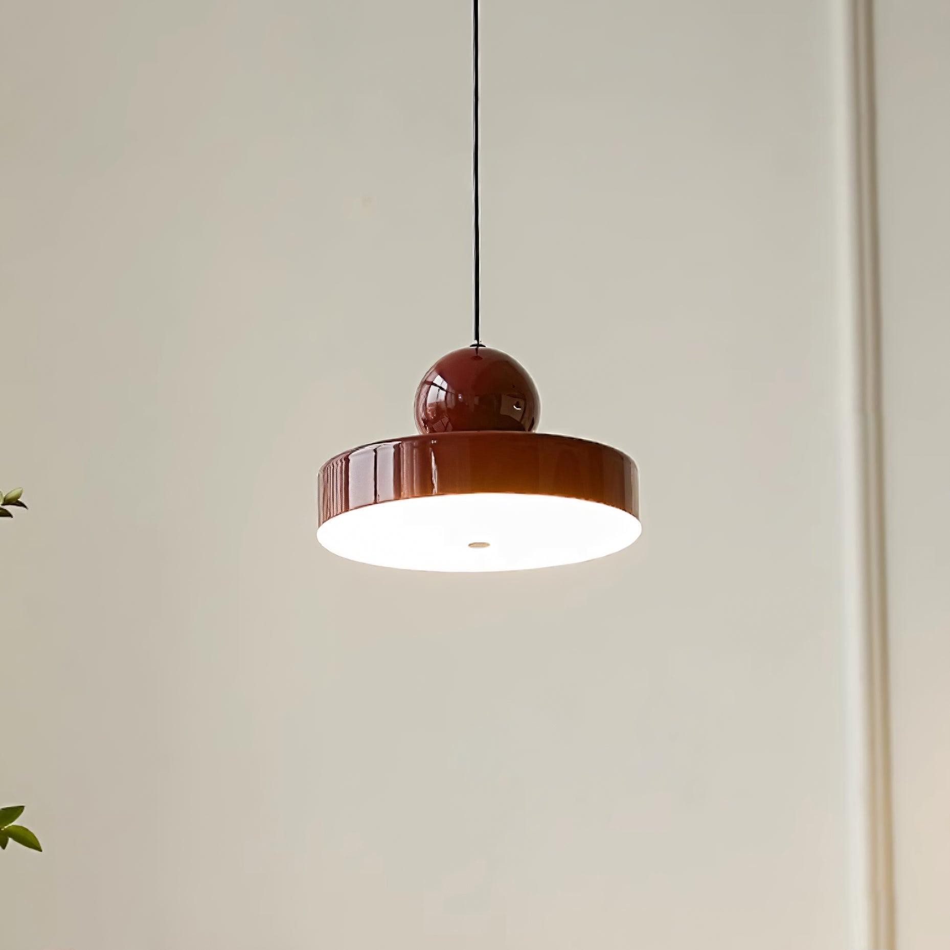 Modern Minimalist Round Led Pendant Light For Kitchen Island K568
