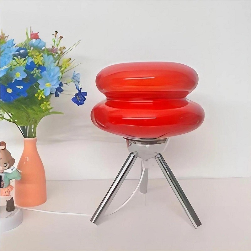 Macaron Bauhaus Tripod Glass Table Lamp K23