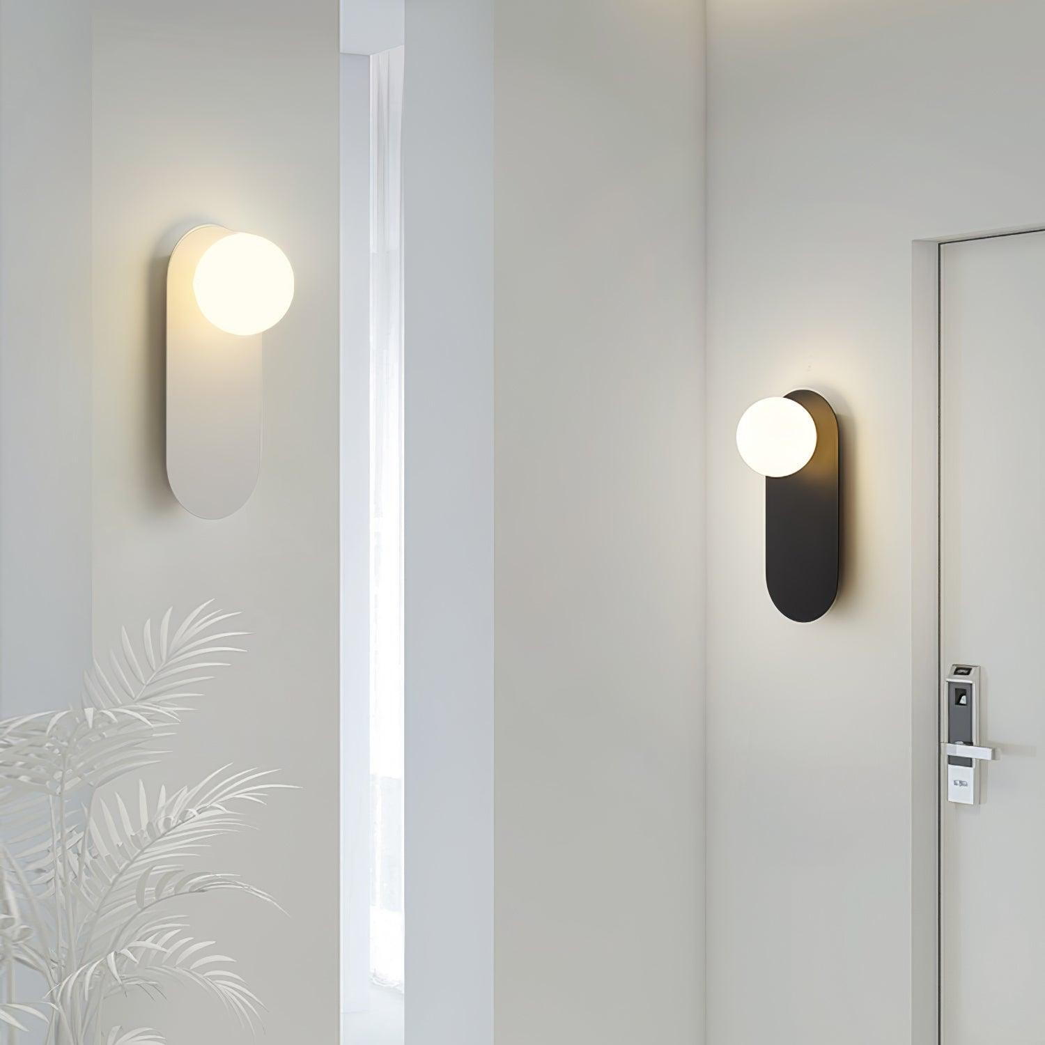 Modern Glass Base Sconce K383