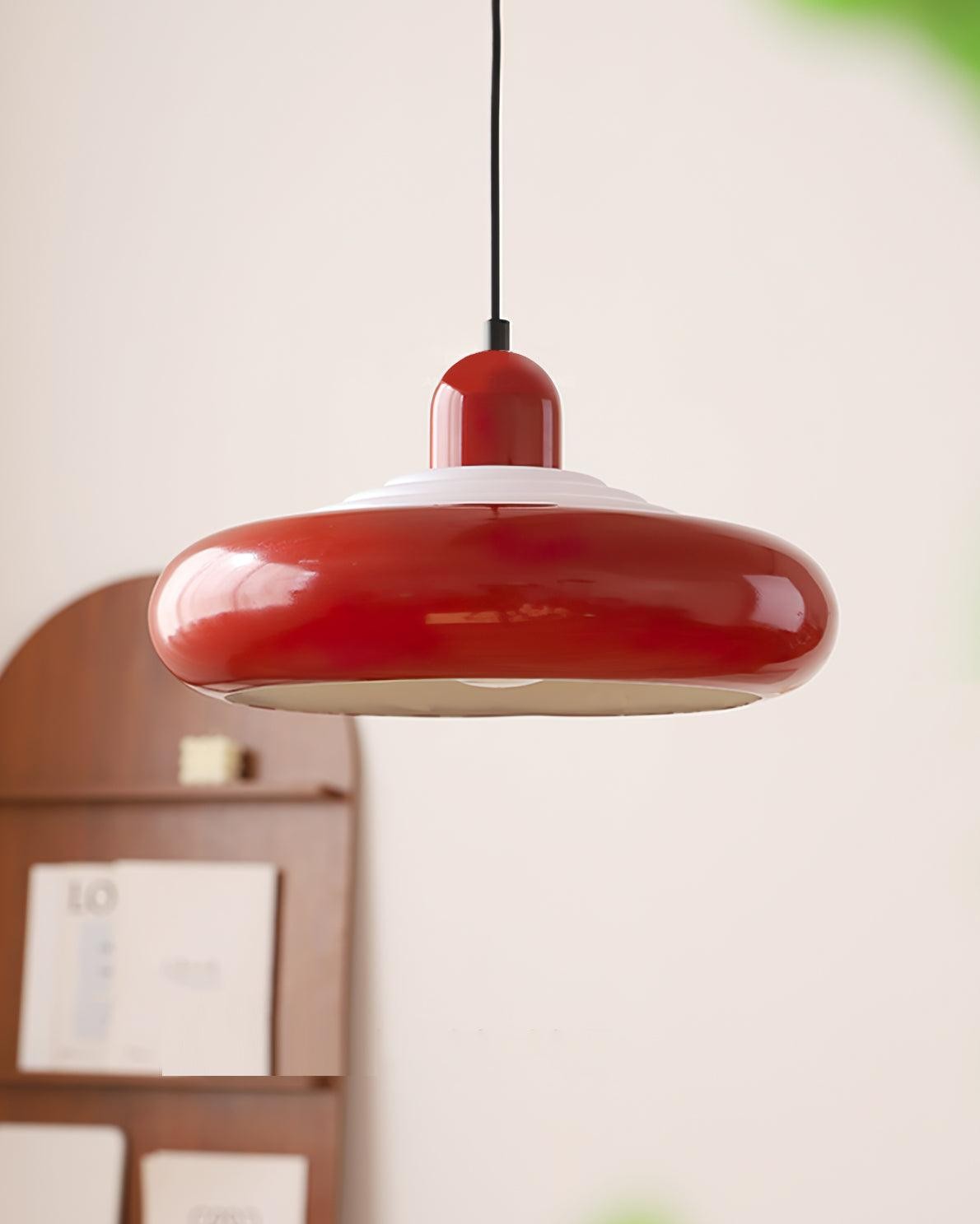 Multi-tiered Round Tower Cream Color Pendant Lamp K284