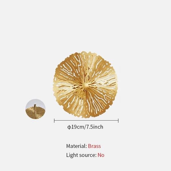Lotus Leaf Wall Sconce