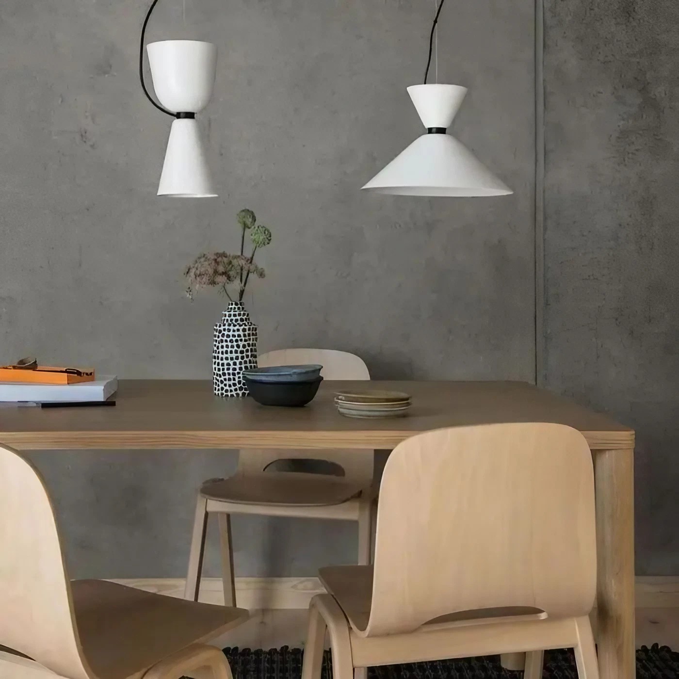 Macaron Design Alphabeta Metal Pendant Light K73