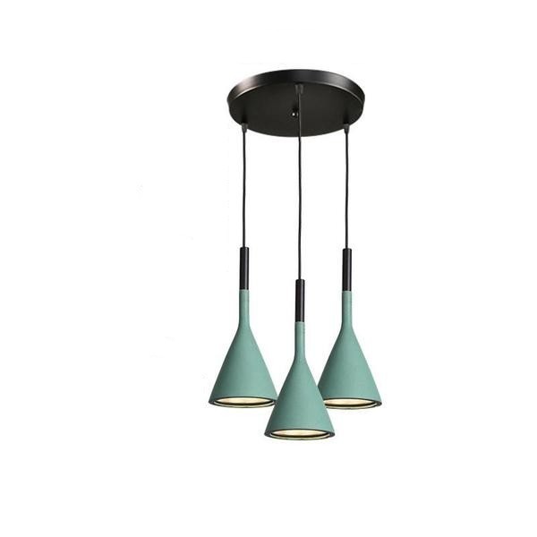 Minimalist Aplomb Pendant Light - Cement Cone Pendant Light for Kitchen Island