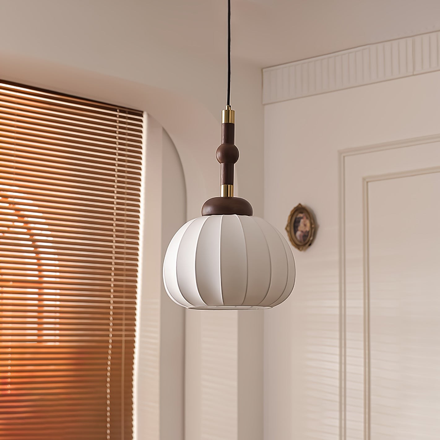 Silk Globe Pendant Lamp K664