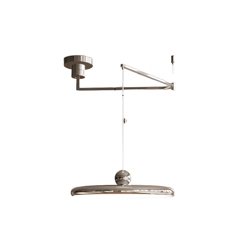 Simple Modern Adjustable Swing Arm Disc Pendant Lamp K705