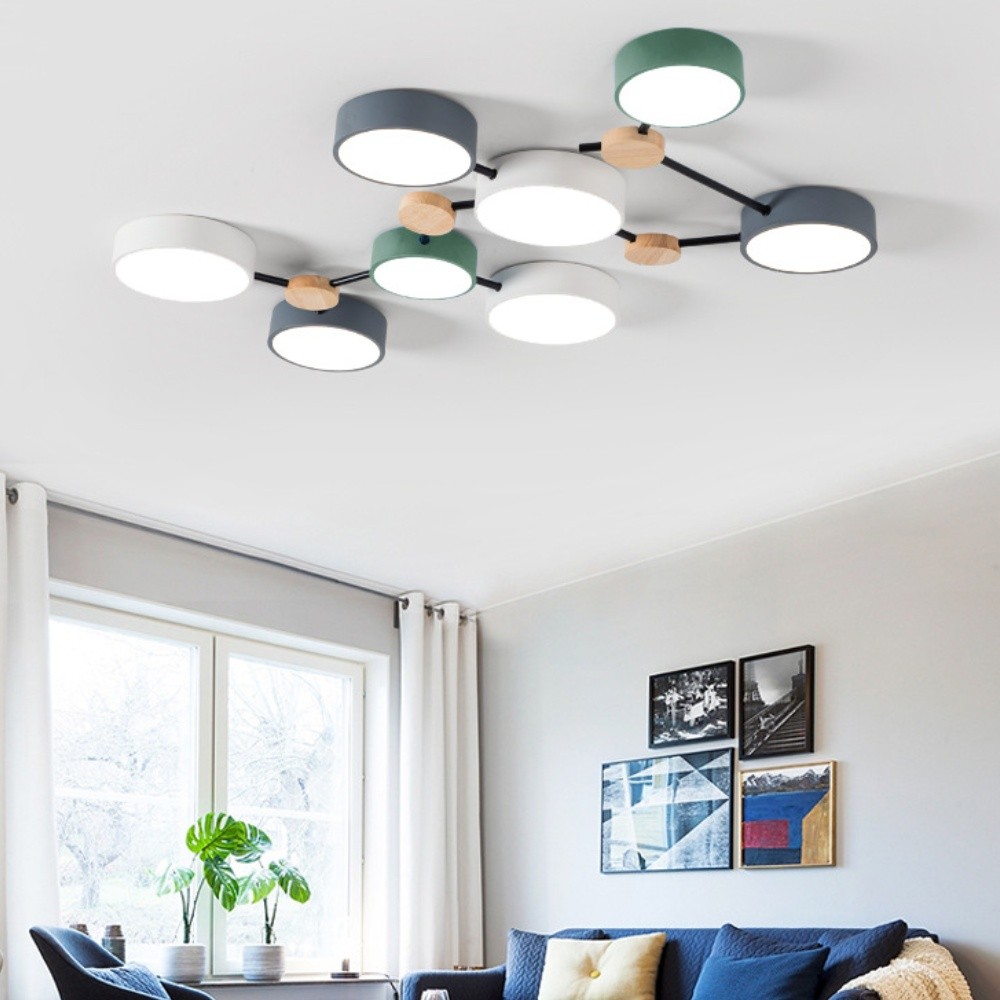 Nordic Wood Branch Led Ceiling Light K932