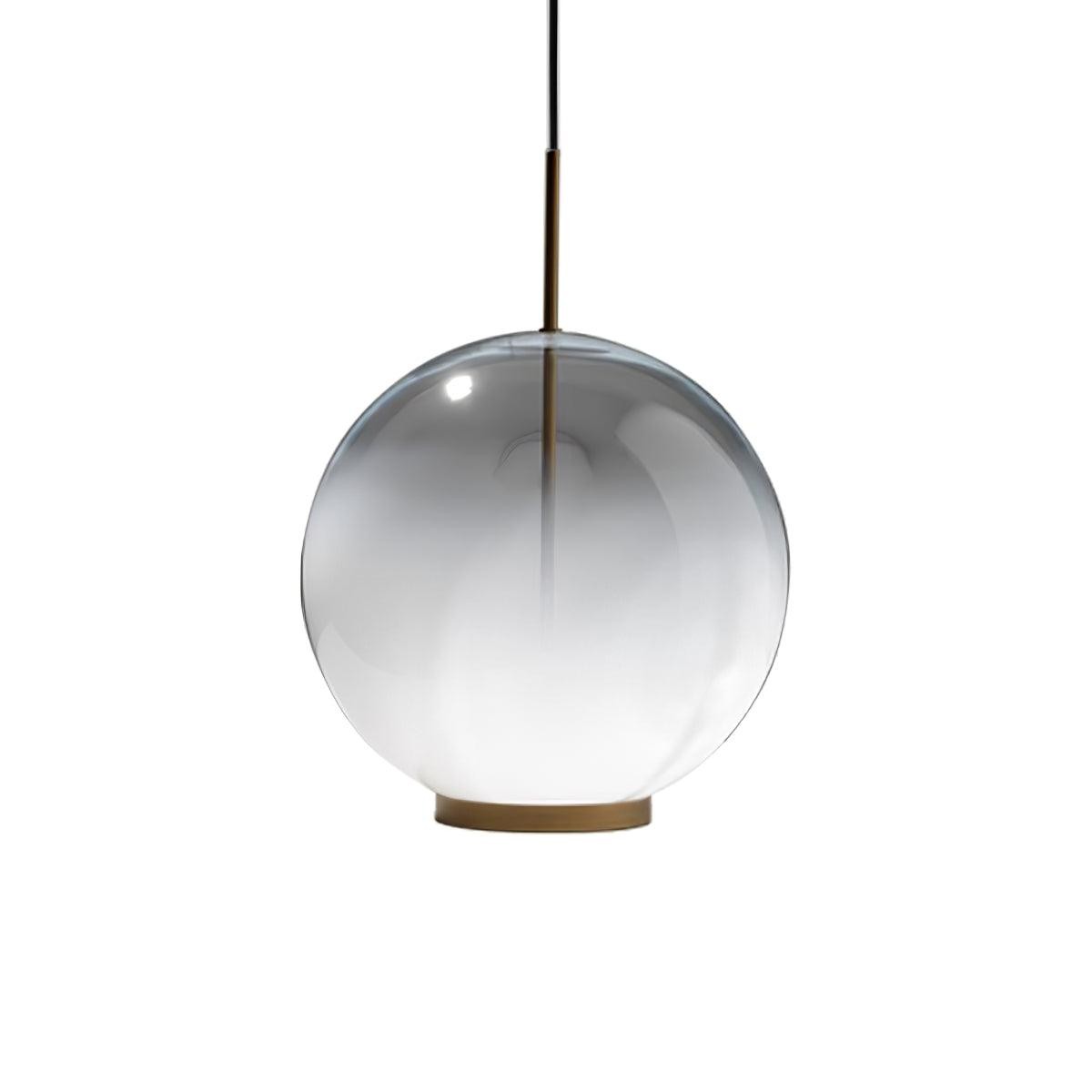 Simple Sphere Drop Gradient Glass Pendant Light K702