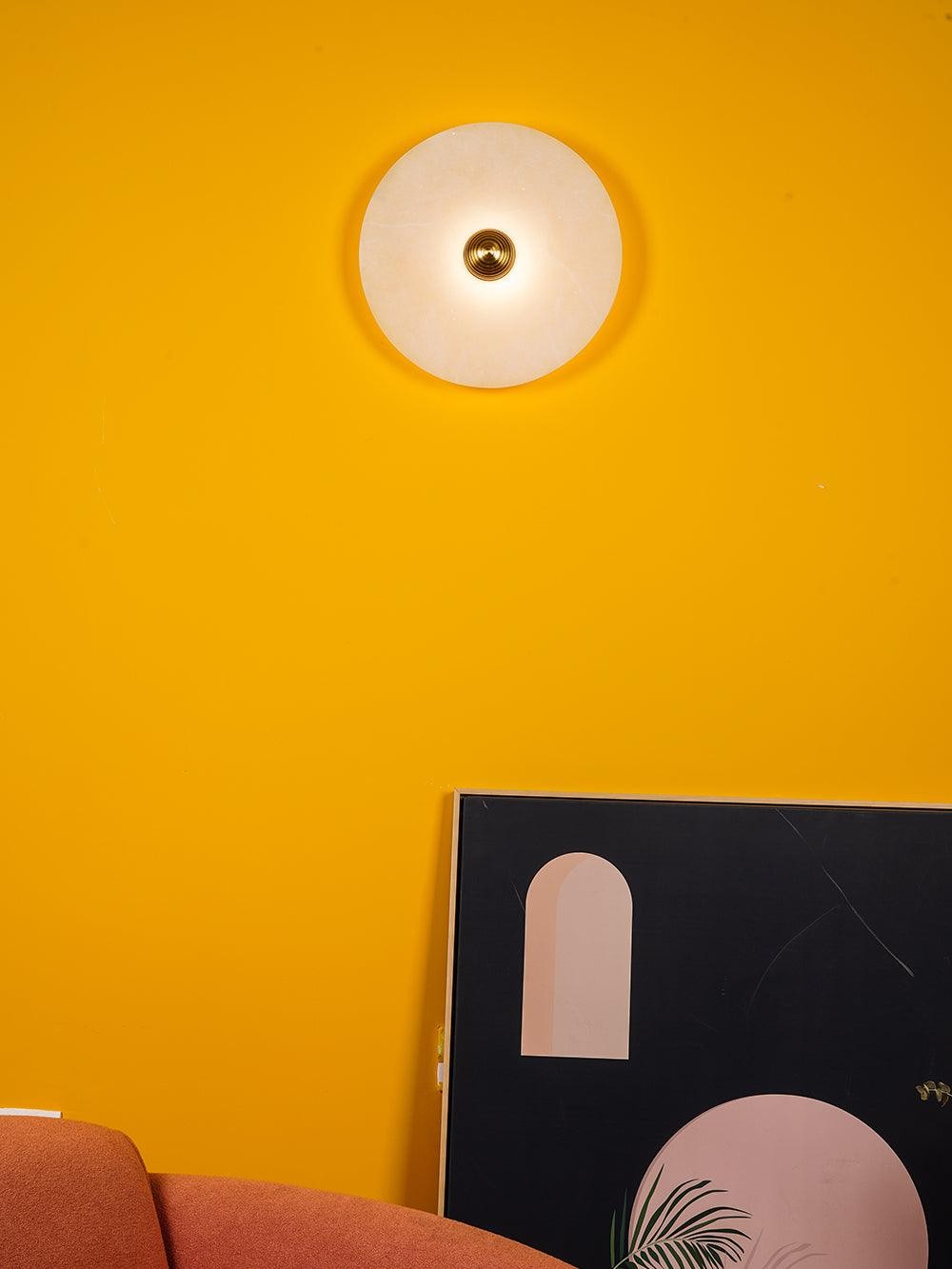 Creative Marble Round Wall Lamp K498