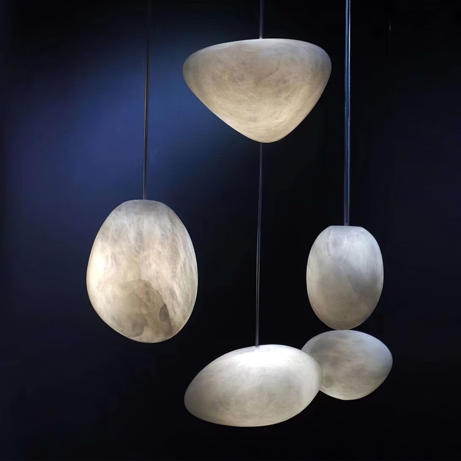 Pebbles Alabaster Pendant Lamp K584