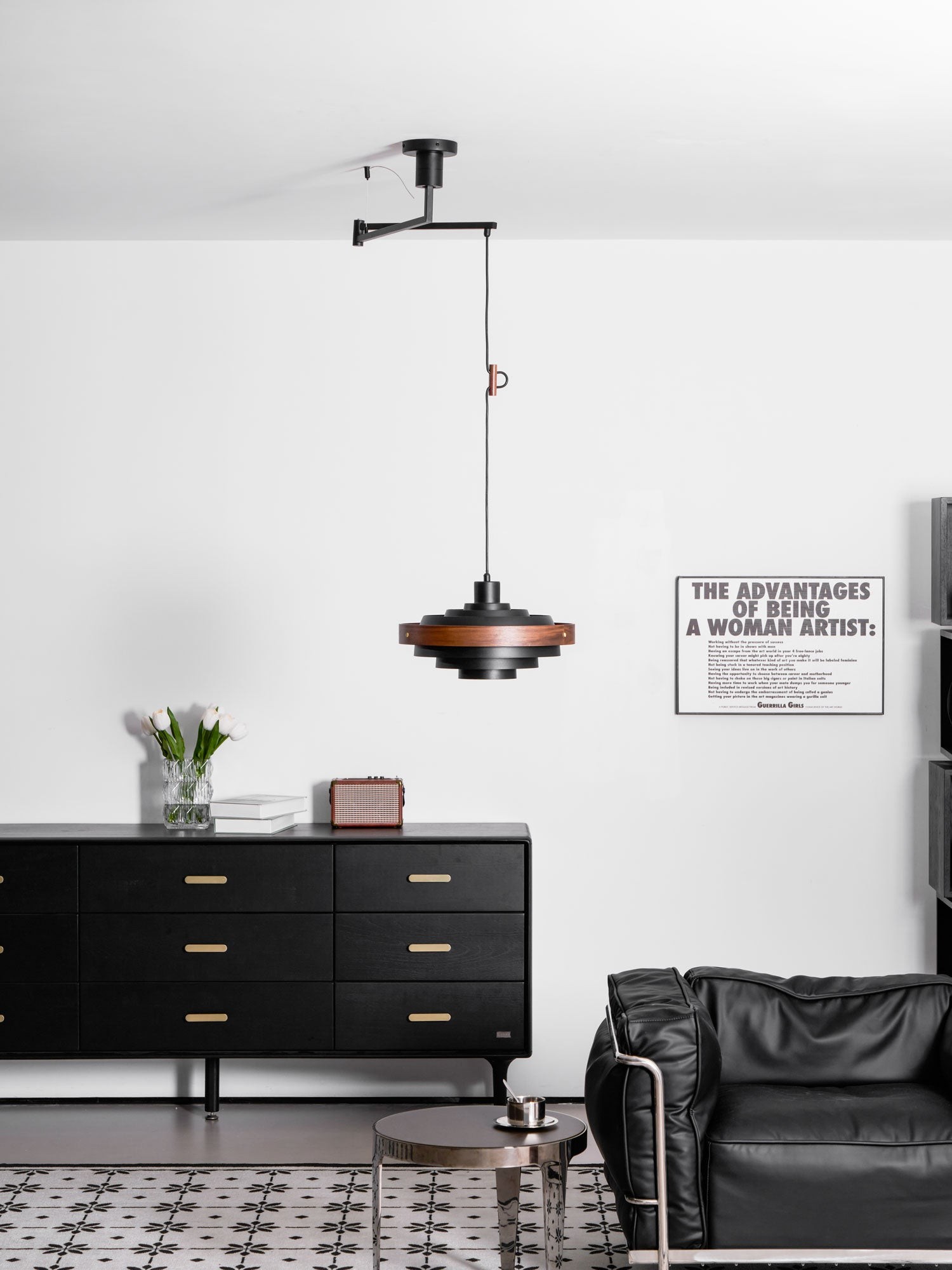Rancho Swing Arm Pendant Light K1072