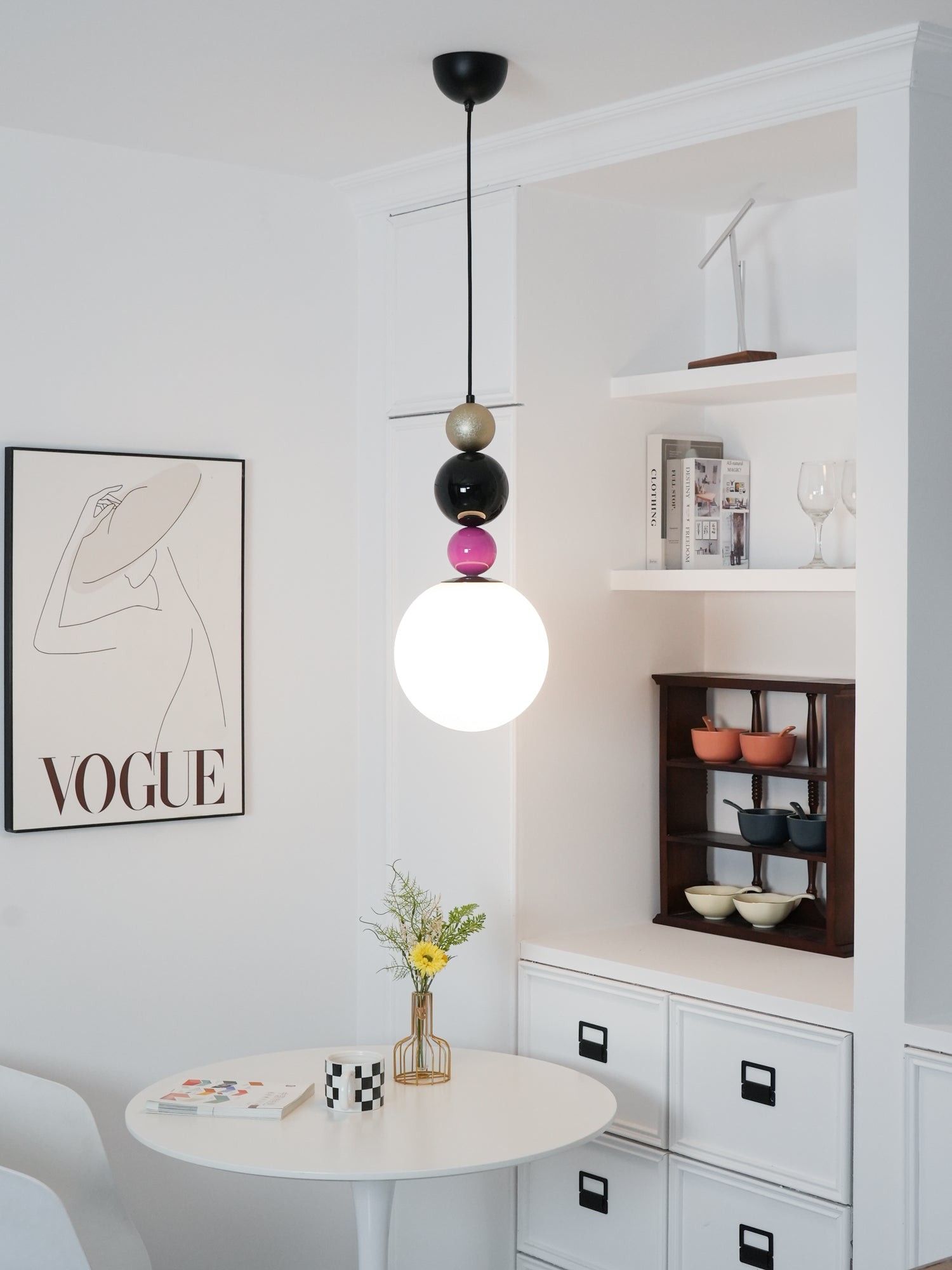 Modern Gourd Ball Pendant Lamp K682