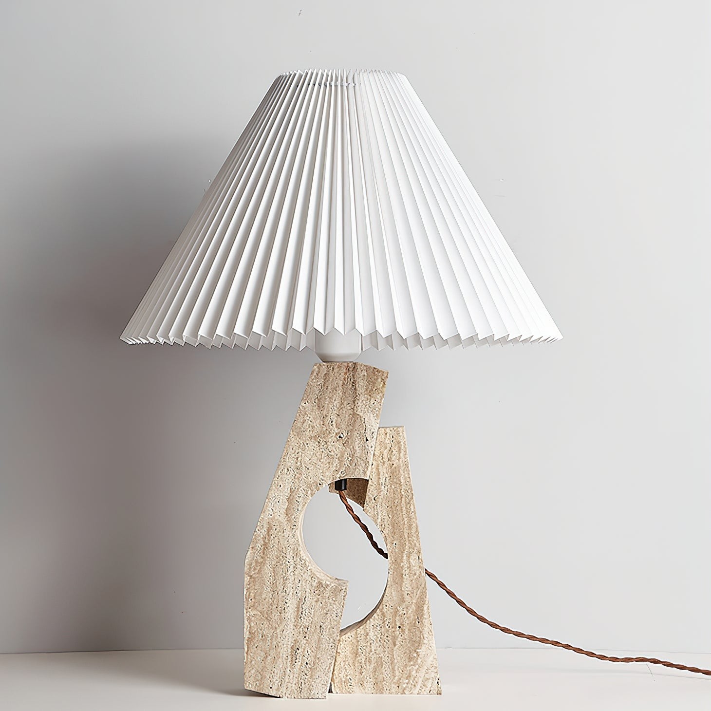 Modern Artistic Stone Pillar Table Lamp K879