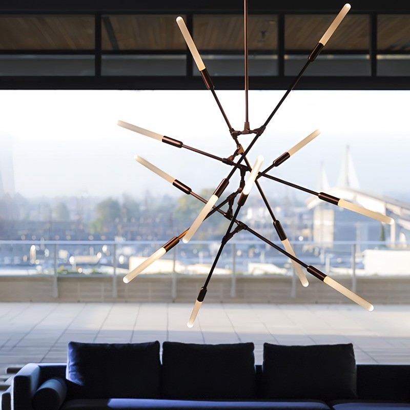 Dawn Chandelier|Wrought Iron Pendant Light