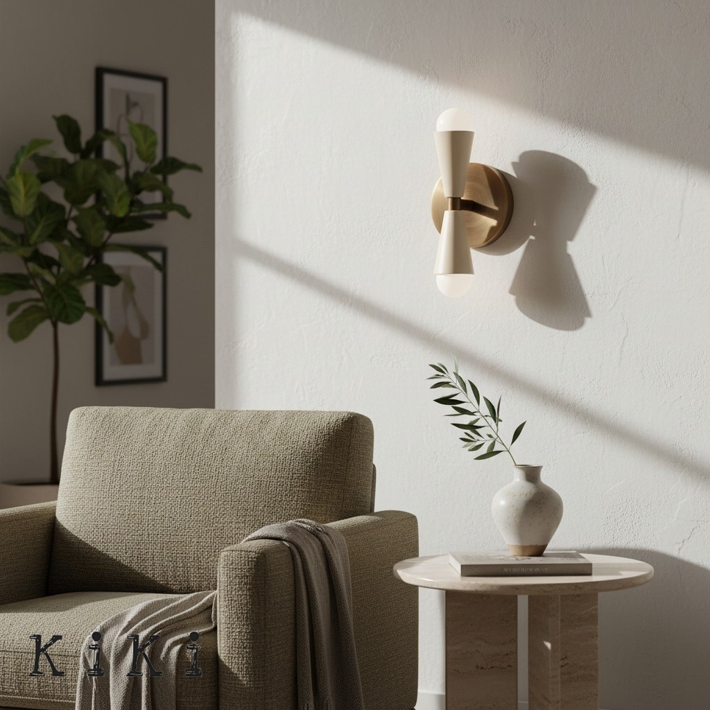 Pyralis Modern Style Metal Cone Wall Sconce - Stylish Lighting for Vanity K1479