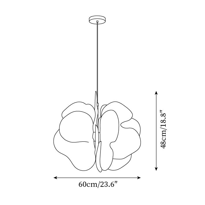 Creative Petal Pendant Lamp K267
