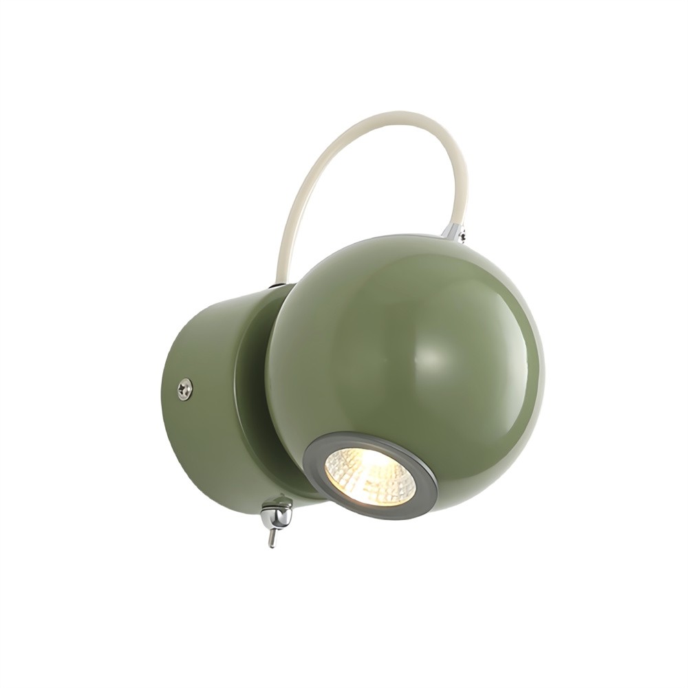 Modern Cream Magnetic Attractor Ball Wall Lamp K184