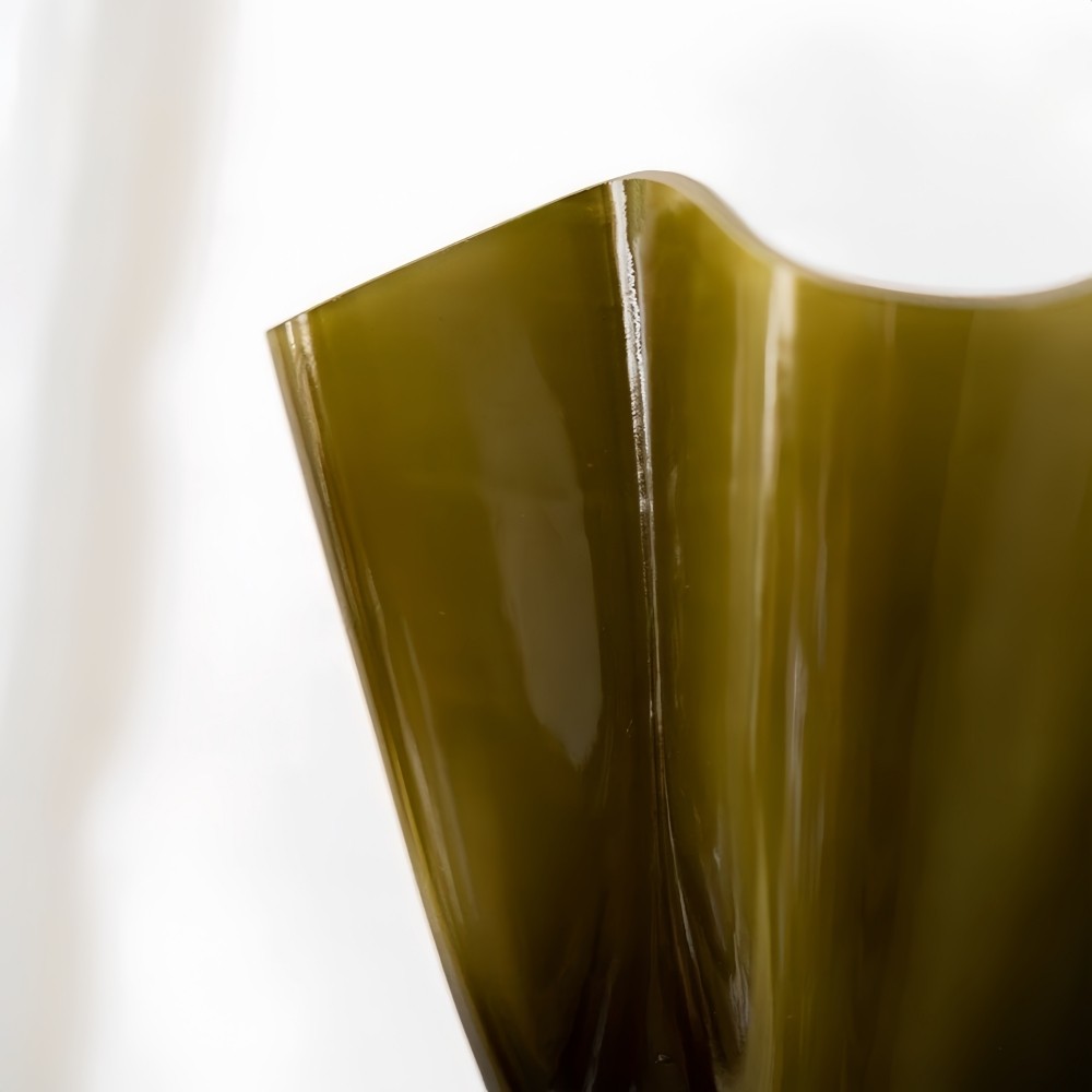Bellina Retro Fluted Glass Wall Sconce - Mid-century Modern Vera Wall Lamp for Hallway K891