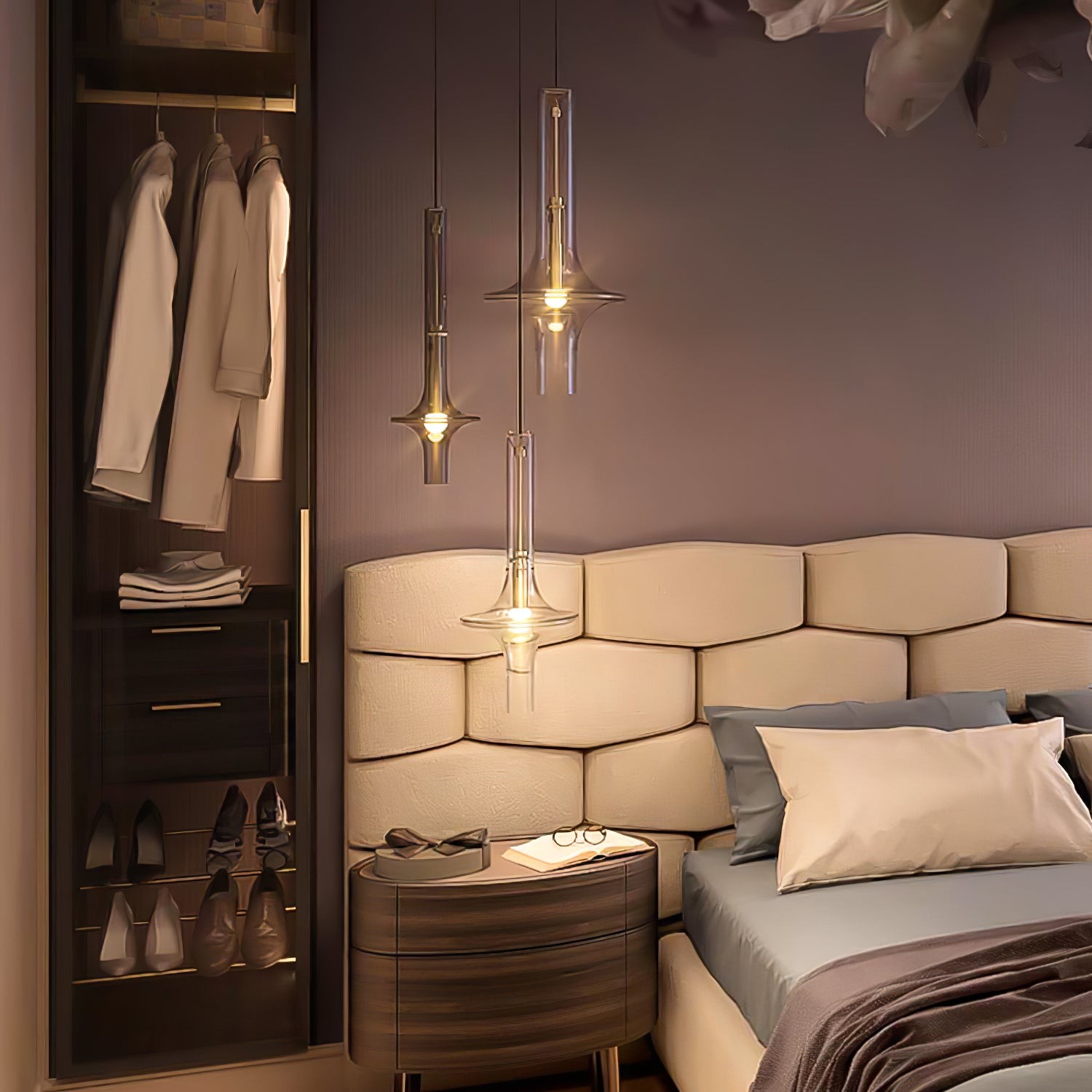 Modern Creative Glass Tube Pendant Lamp K774