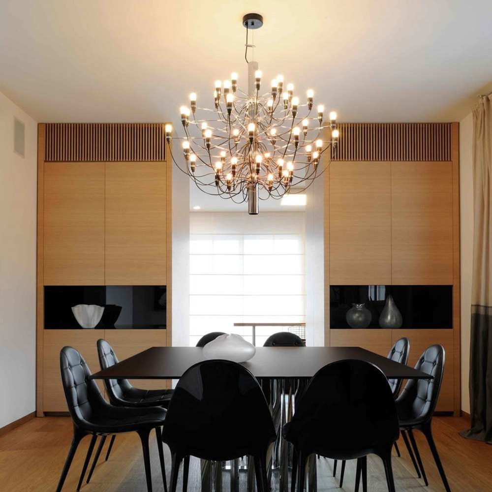 Modern 2097 Chandelier - Elegant Statement Lighting for Dining Areas