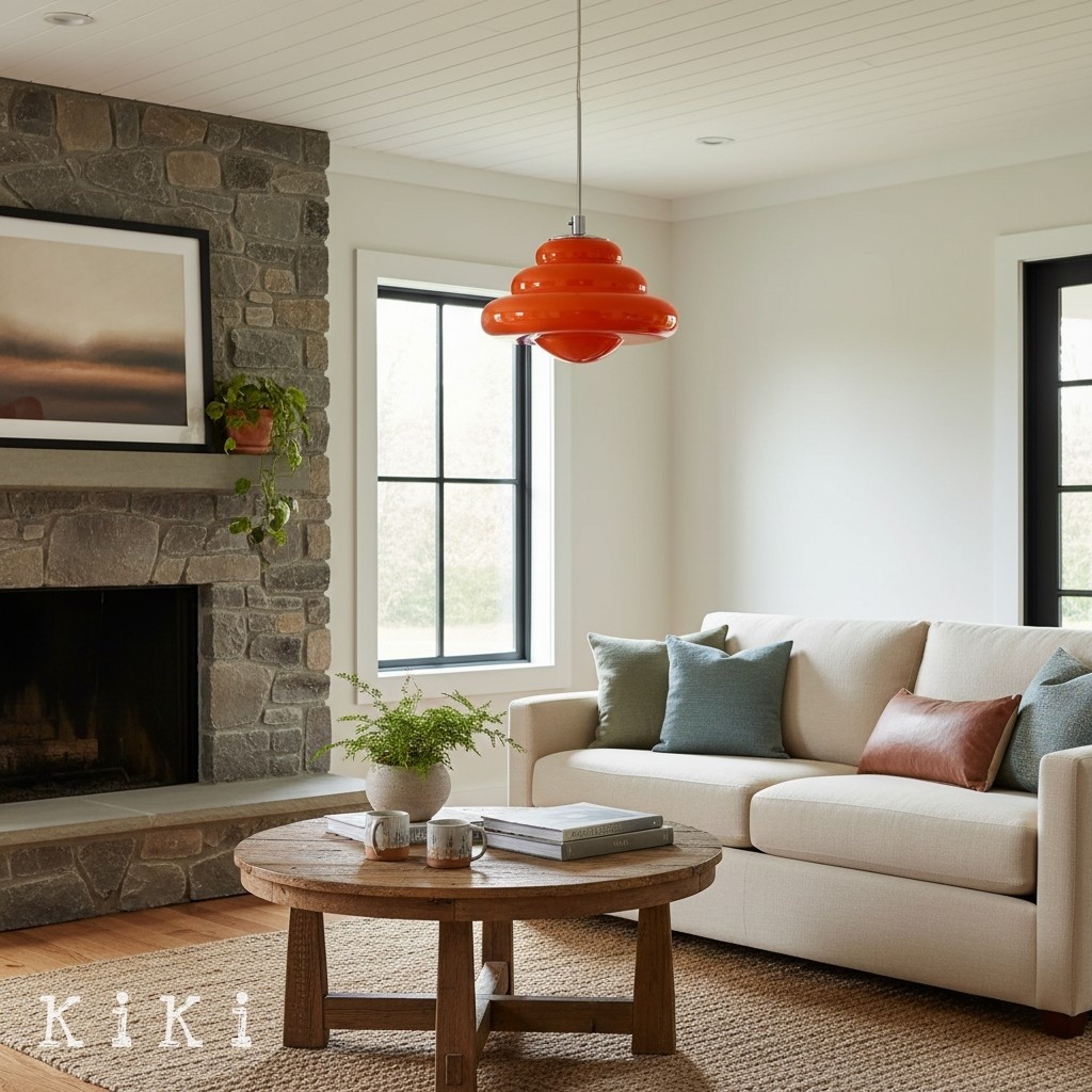 Bomiello Chic Layered Glass Pendant Lamp for Bedroom and Living Area K2163