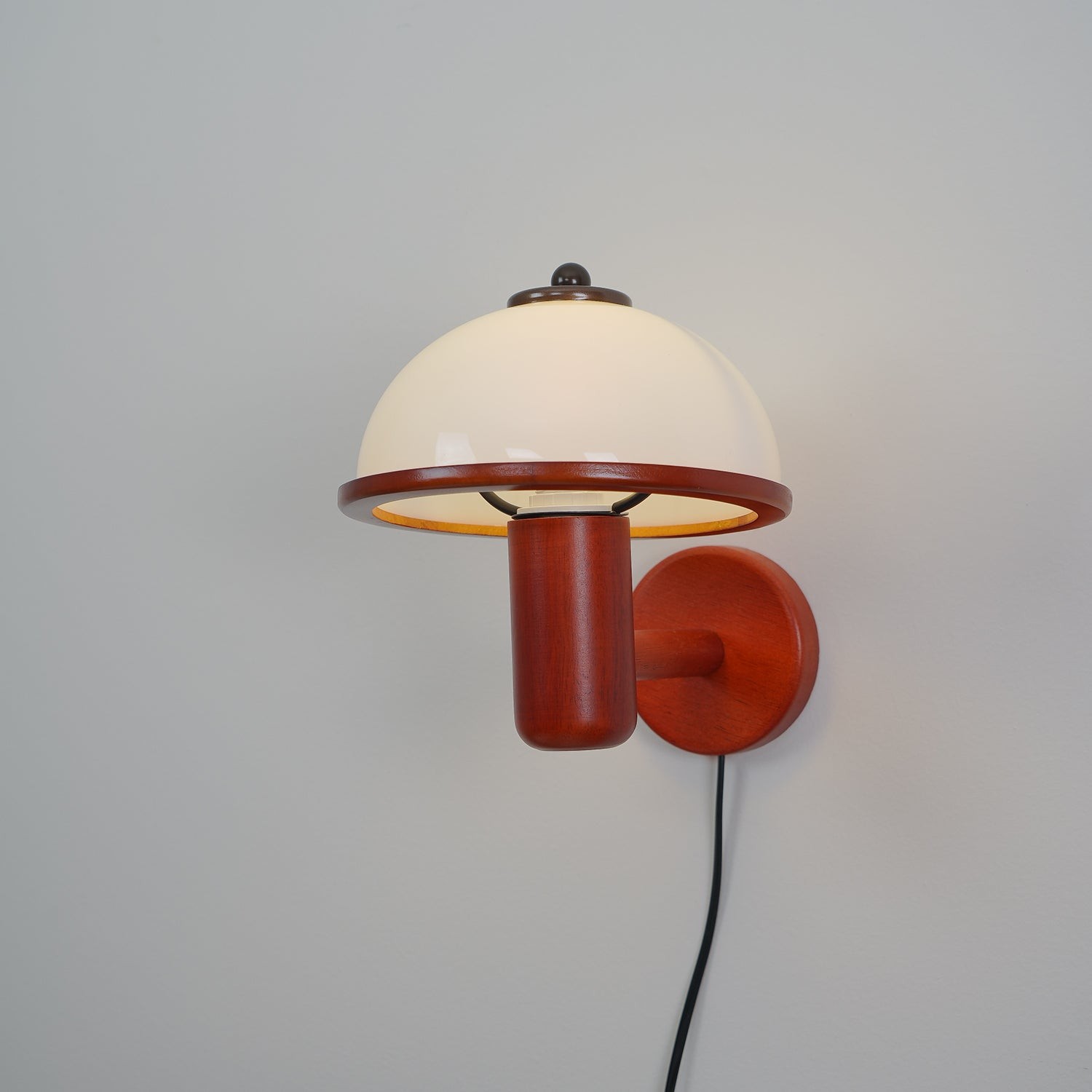 Mushroom Wood Wall Lamp K536
