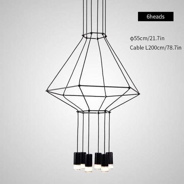 Wireflow Chandelier