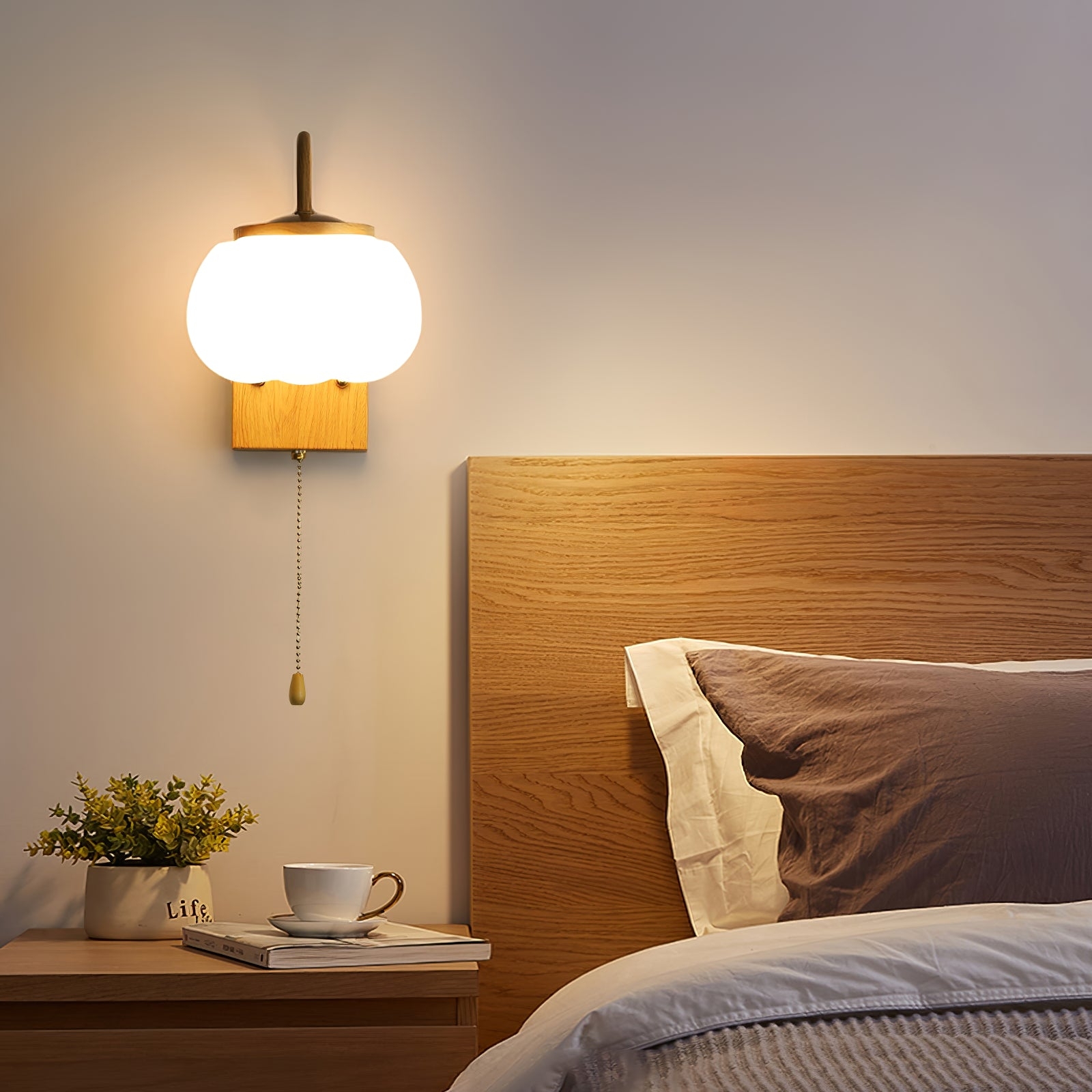 Kapok Flower Wall Lamp D419