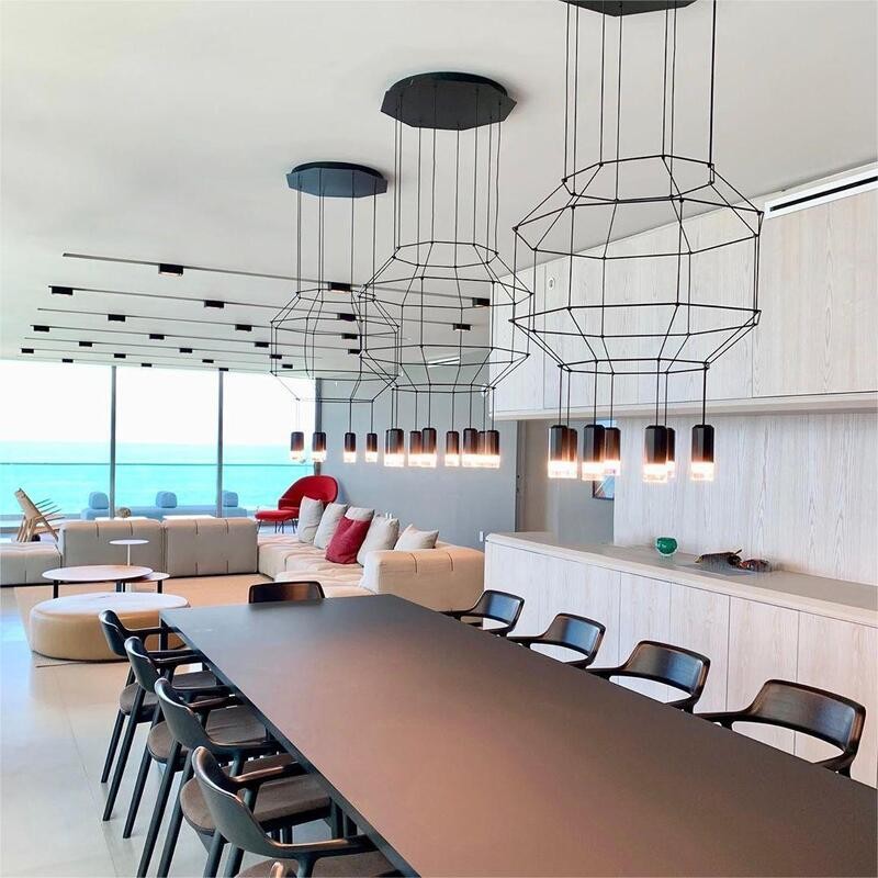 Wireflow Chandelier