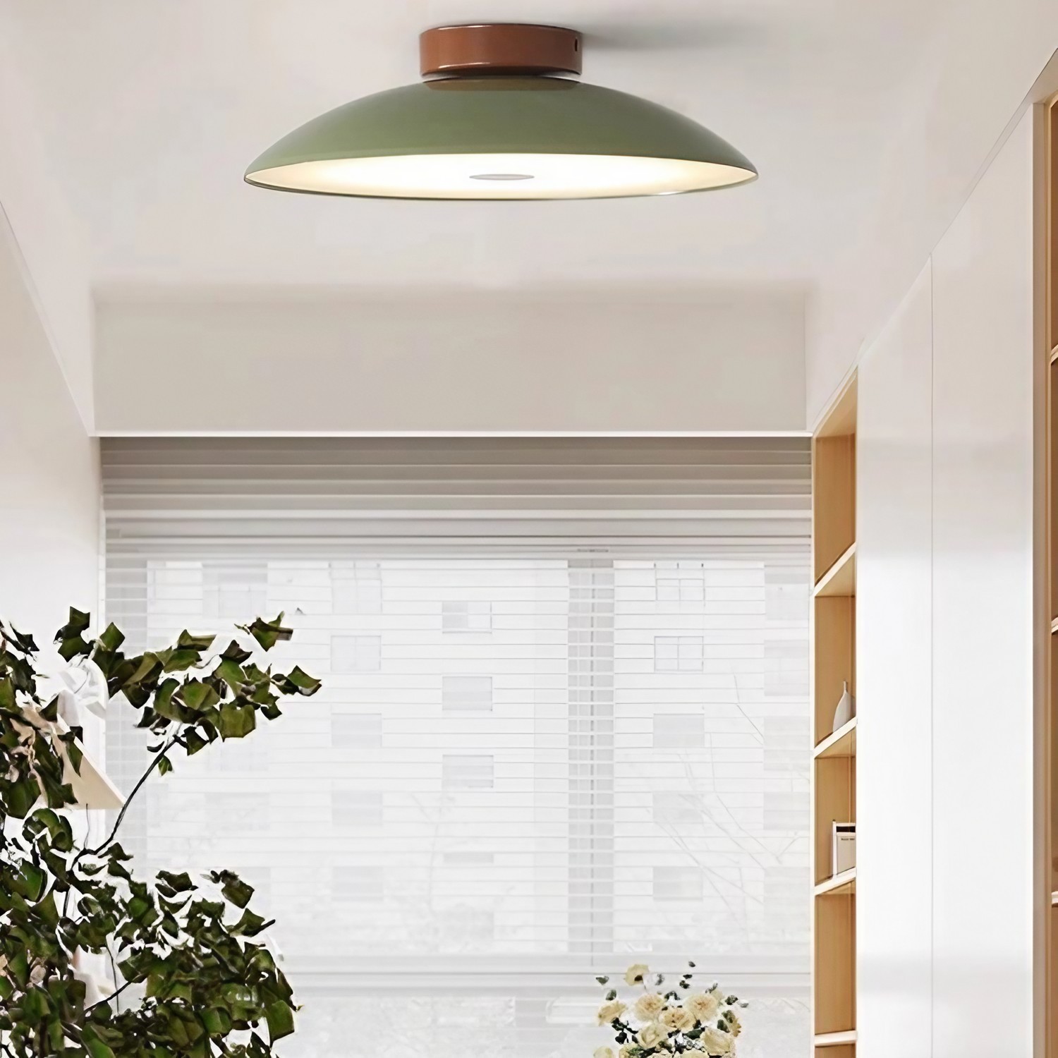 Nordic Cream Led Iron Aisle Ceiling Light K210