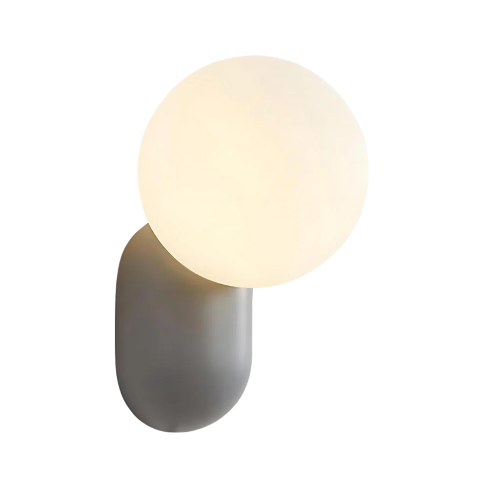Luma Nordic Glass Orb Wall Light D784