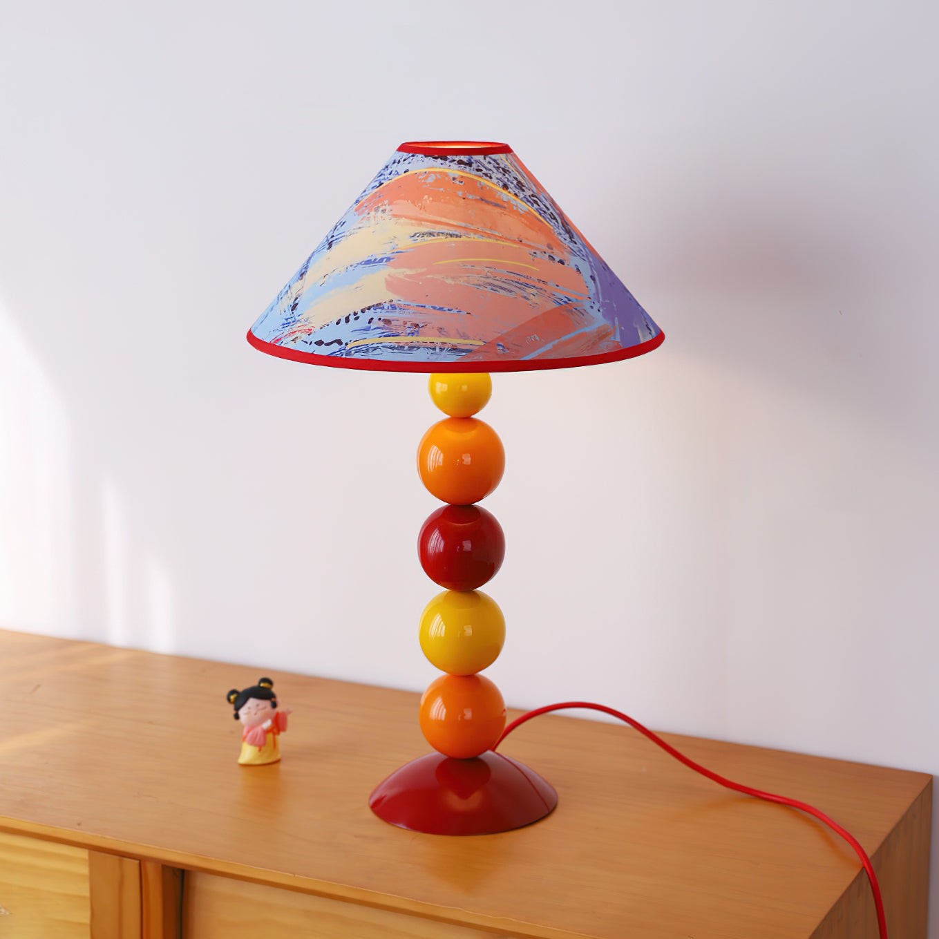 Retro Coloful Stacking Ball Table Lamp K680