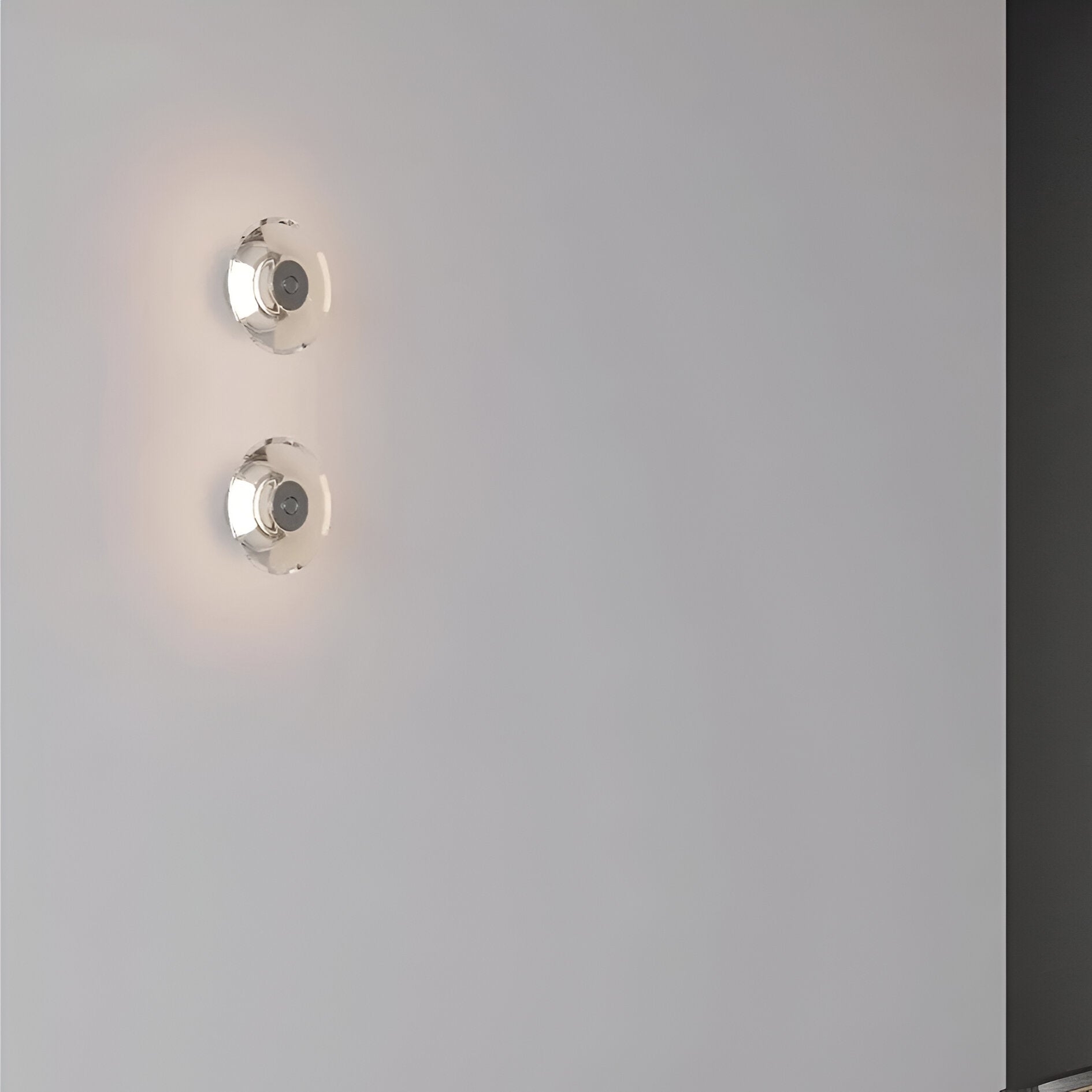 Italian Crystal Minimalist Clementine Wall Light D958
