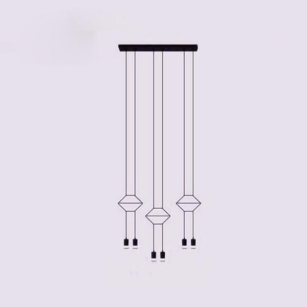 Wireflow Chandelier