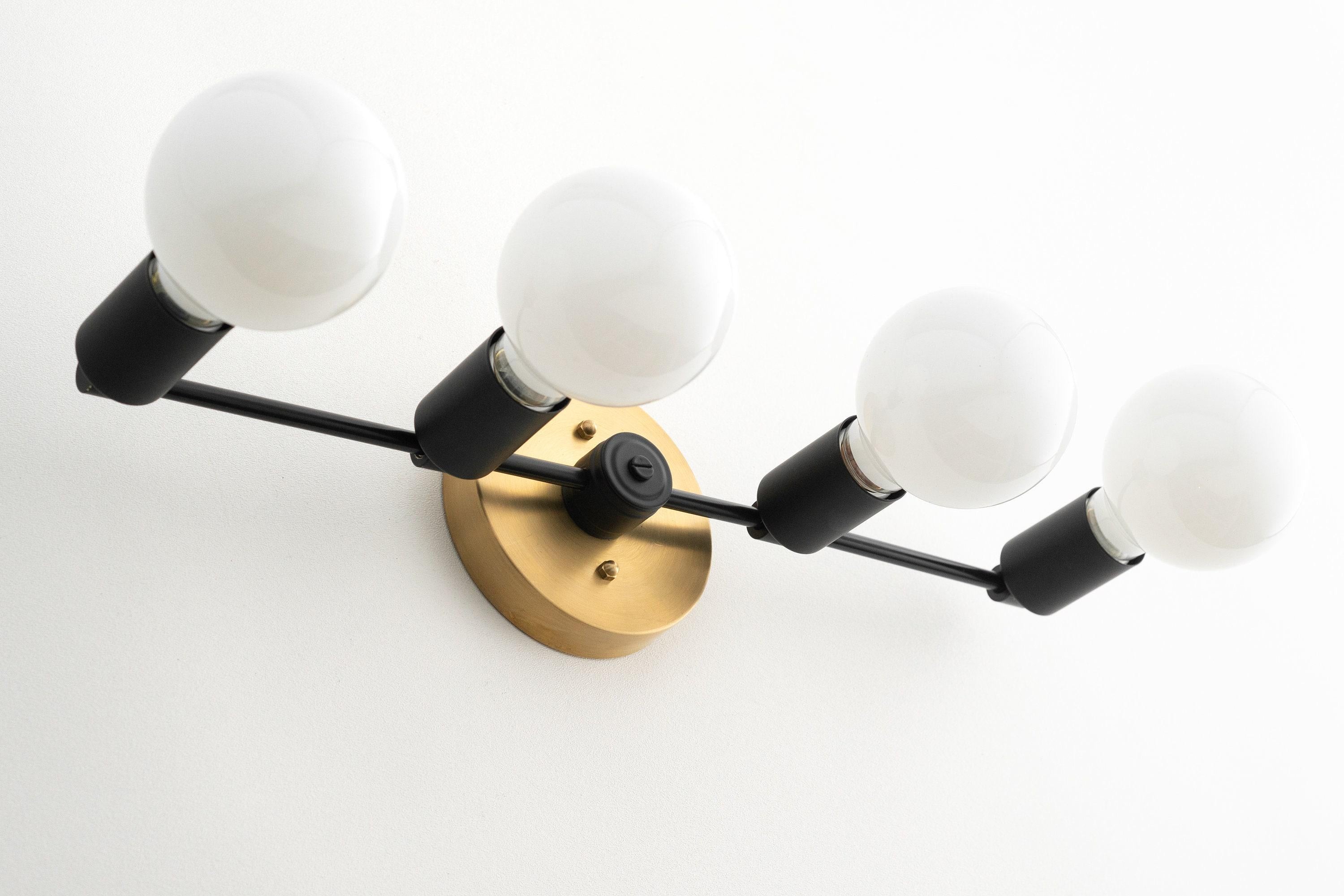Glorica Glass Long Vanity Light - Modern Minimalist Wall Sconce Design K1452