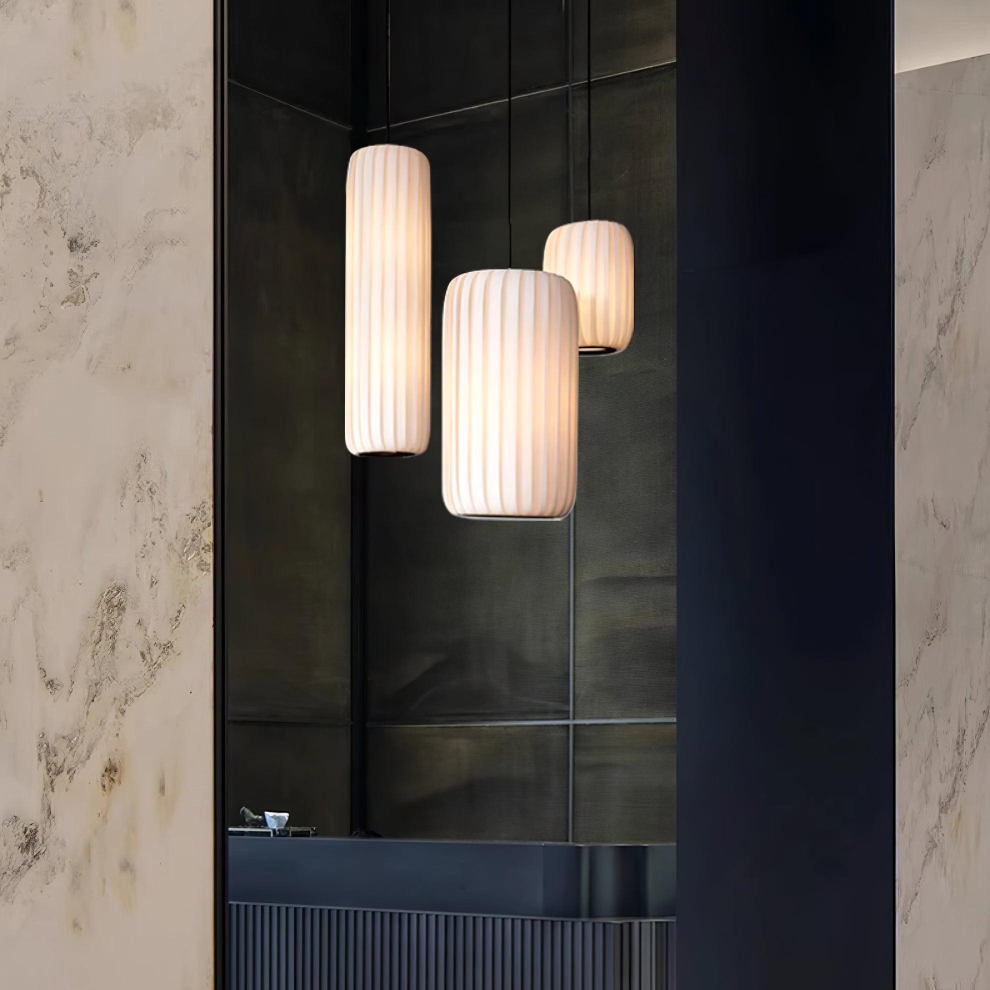 Scandinavian Minimalist Fabric Pendant Lamp K643