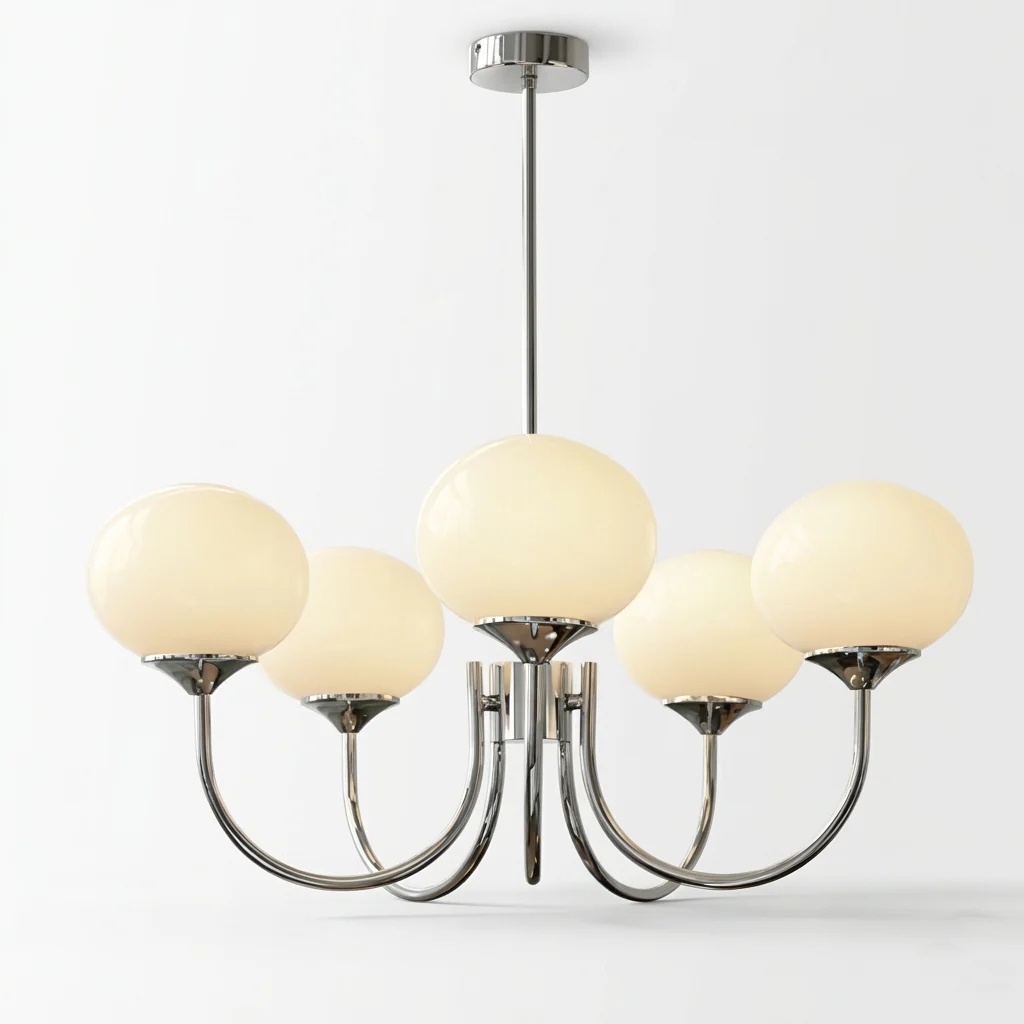 Marshmallow Modern Glass Chandelier D776