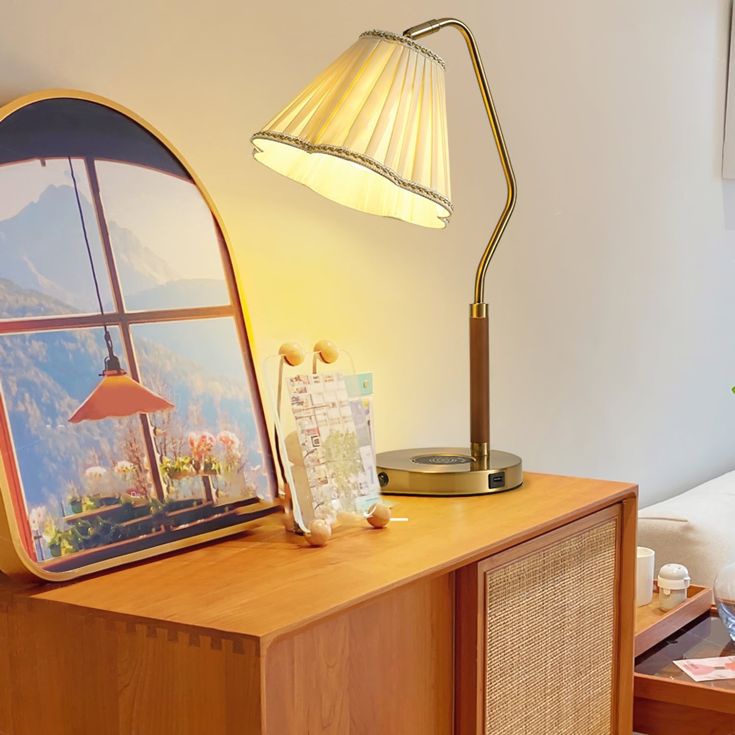 Florentine Fabric Table Lamp K1022