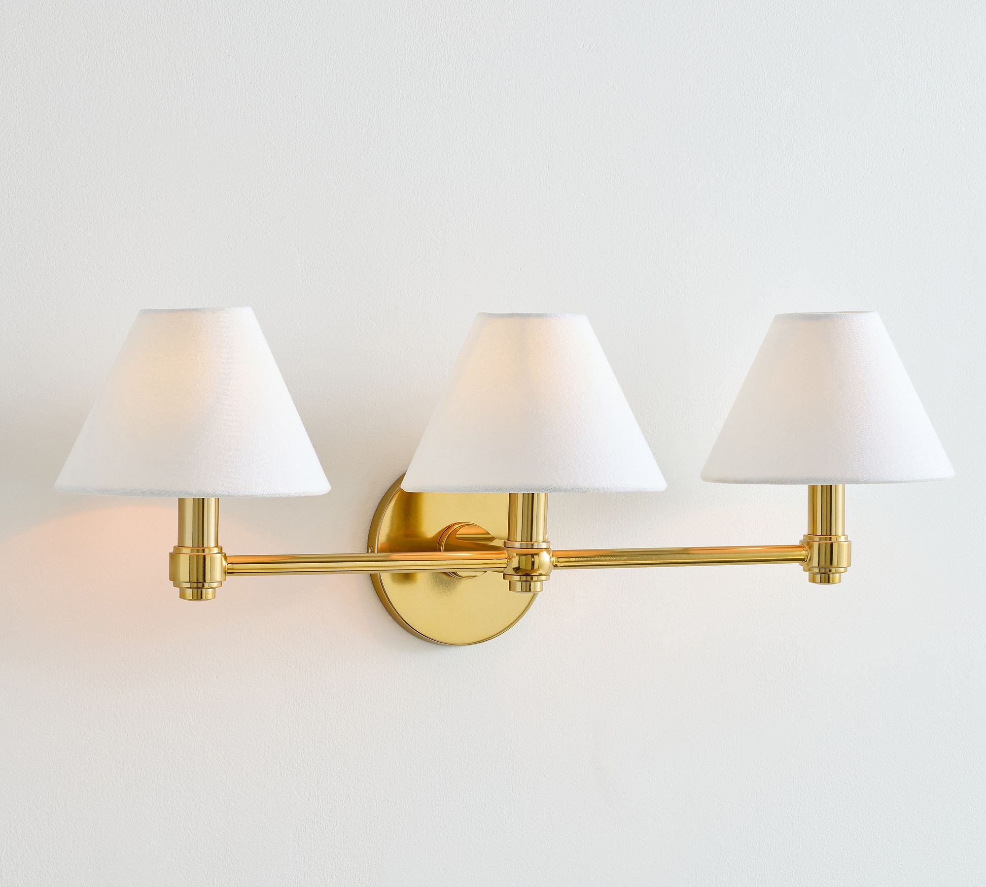 Roven Sculptural Wall Sconce - Modern Industrial Single or Triple Vanity Light for Bathroom & Hallway K1562
