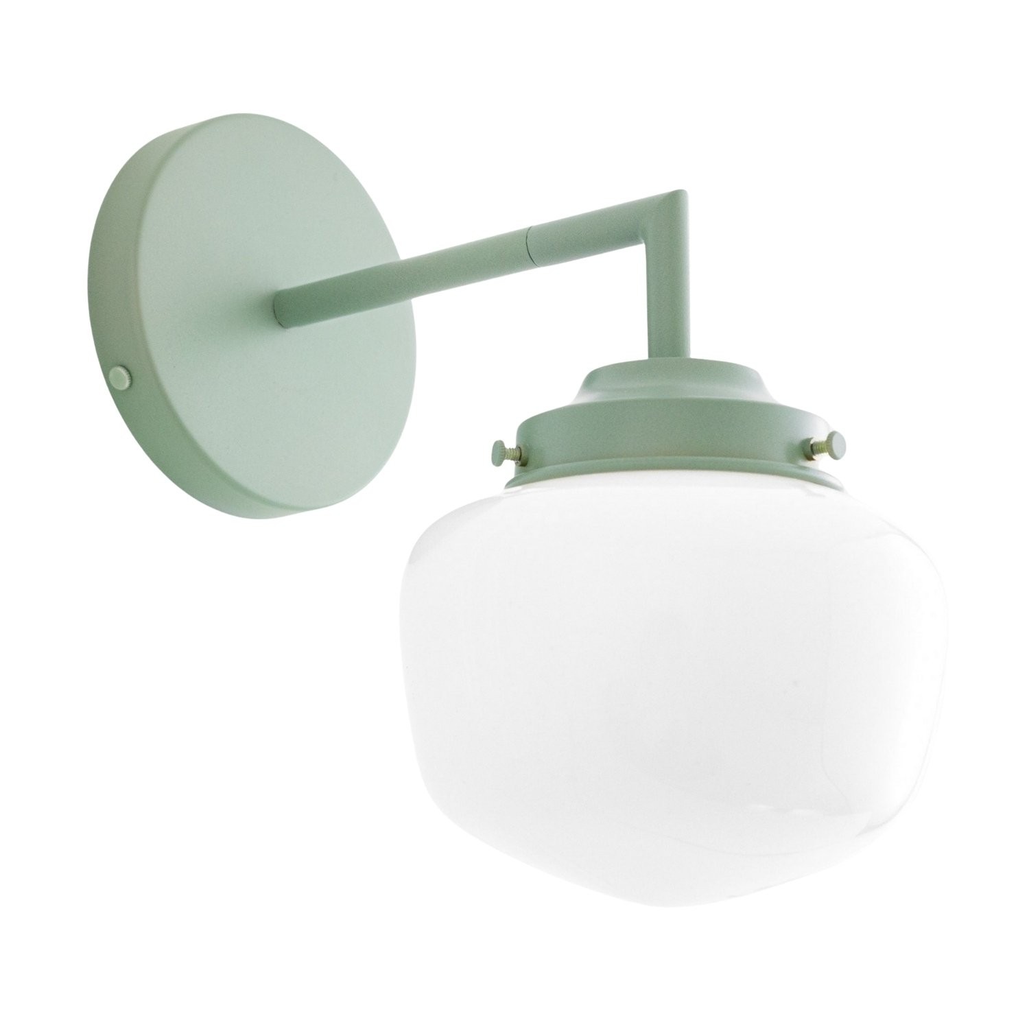 Opalume Glass Vanity Light - Vintage Inspired Bathroom Wall Lighting K1458