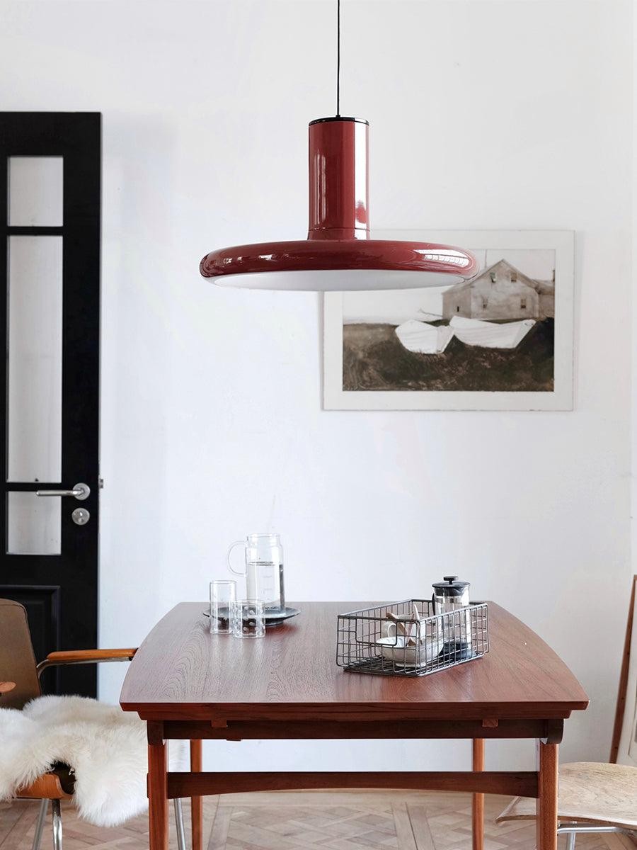 Vintage UFO Frisbee Pendant Lamp K558