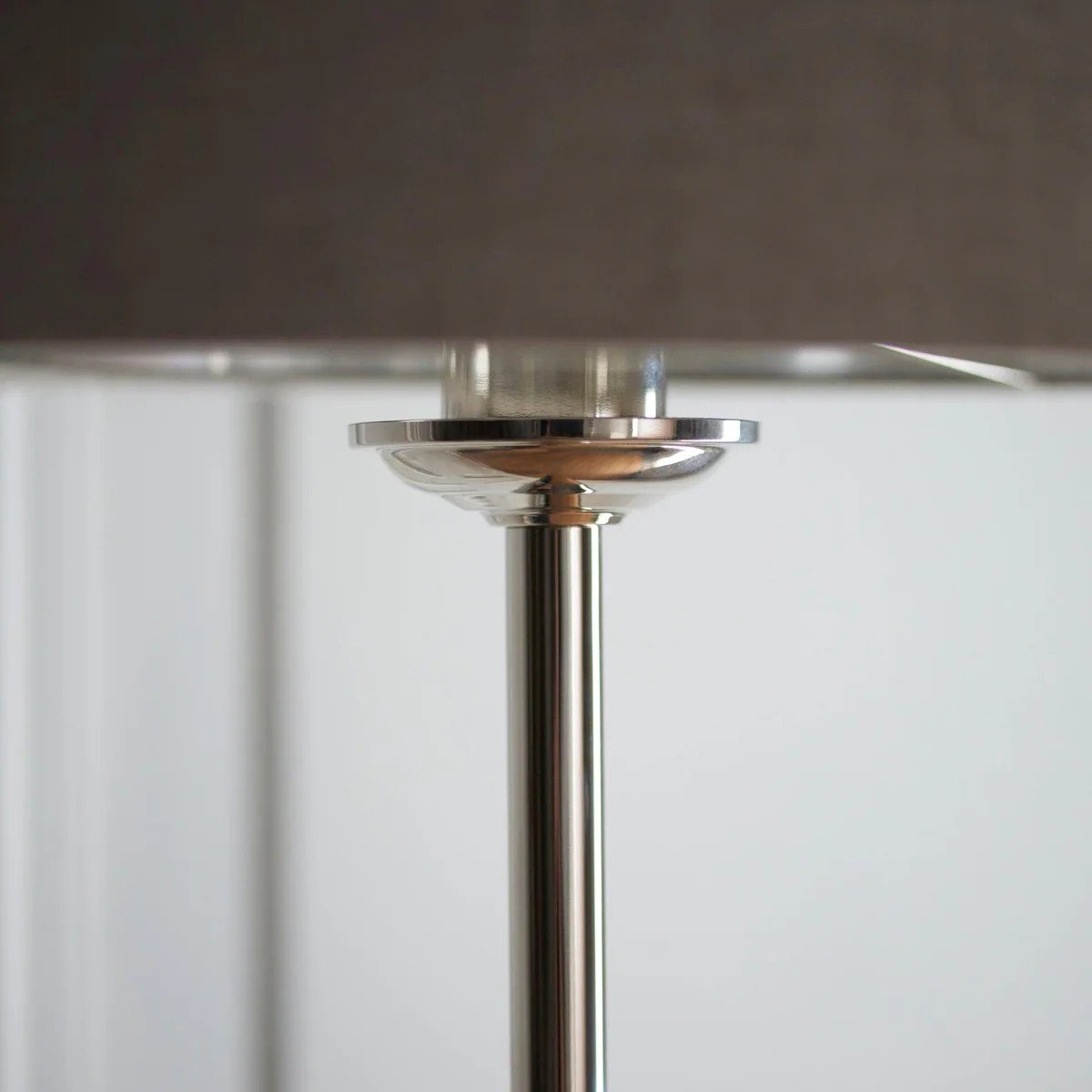 Tela Drum Shade Floor Lamp - Contemporary Fabric Standing Lamp for Home Office K2014