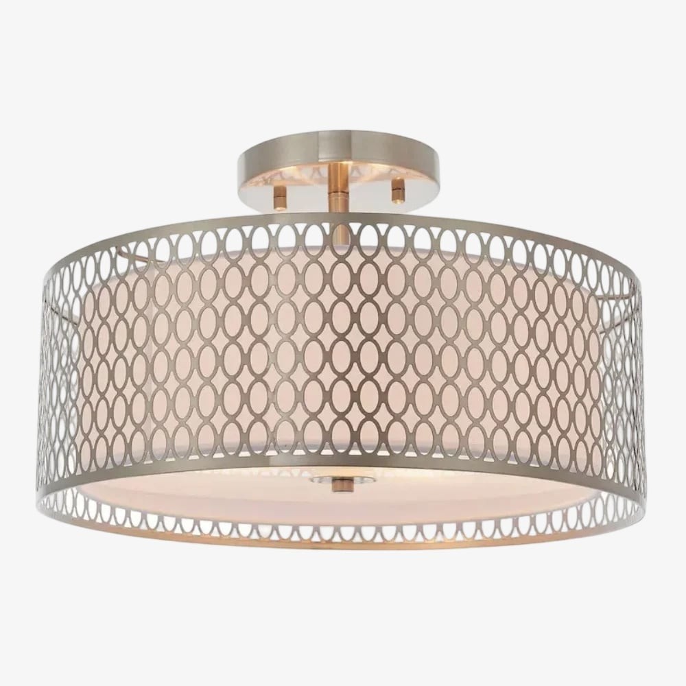 Modern 3 Light Mesh Design Ceiling Light - Dimmable for Living Room K1592