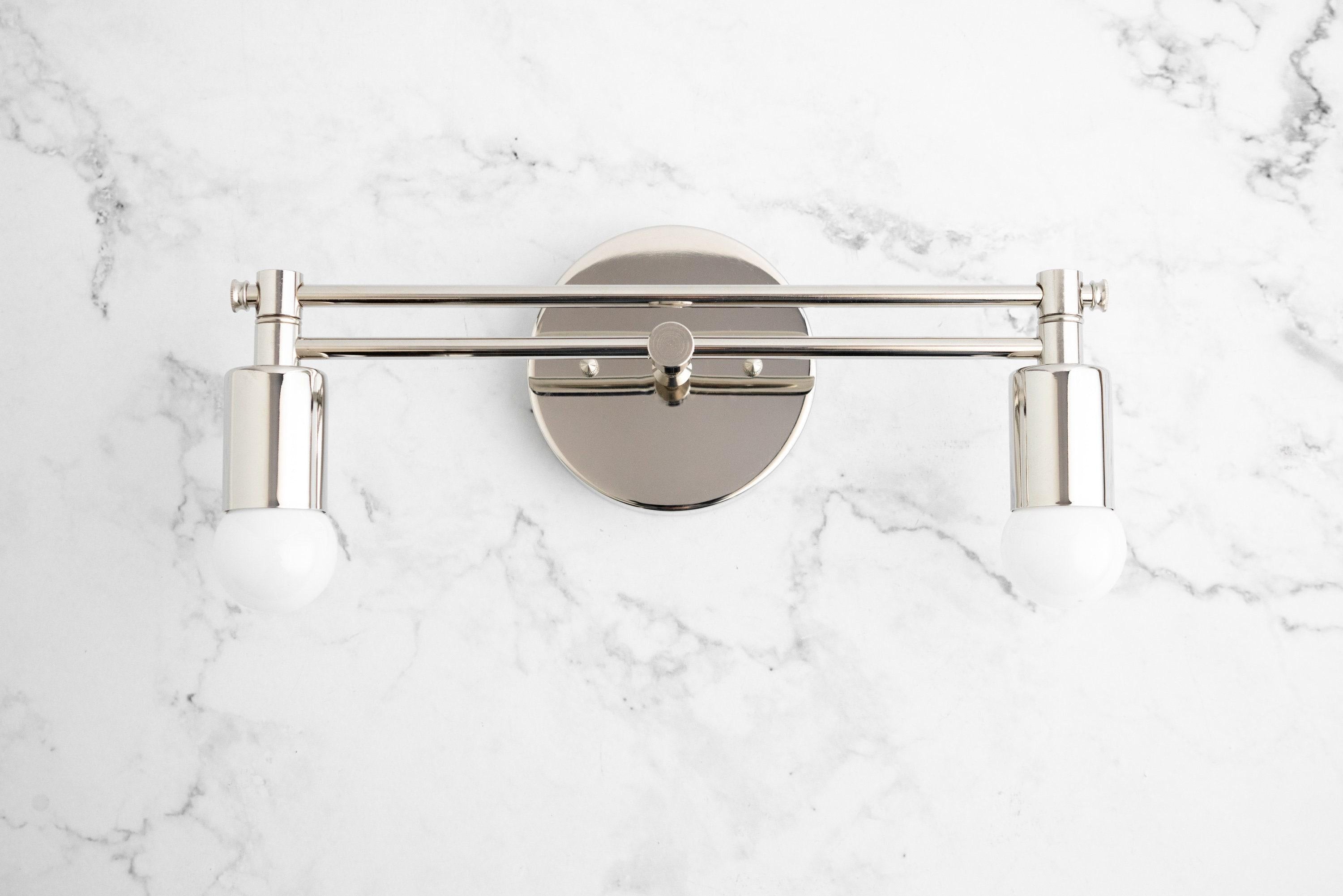 Mobilux Line Modern Vanity Light - Bathroom Wall Fixture in Art Deco Style K1487