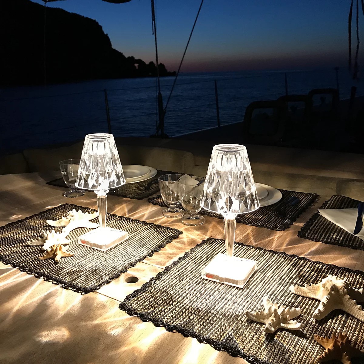 Big Battery LED Table Lamp