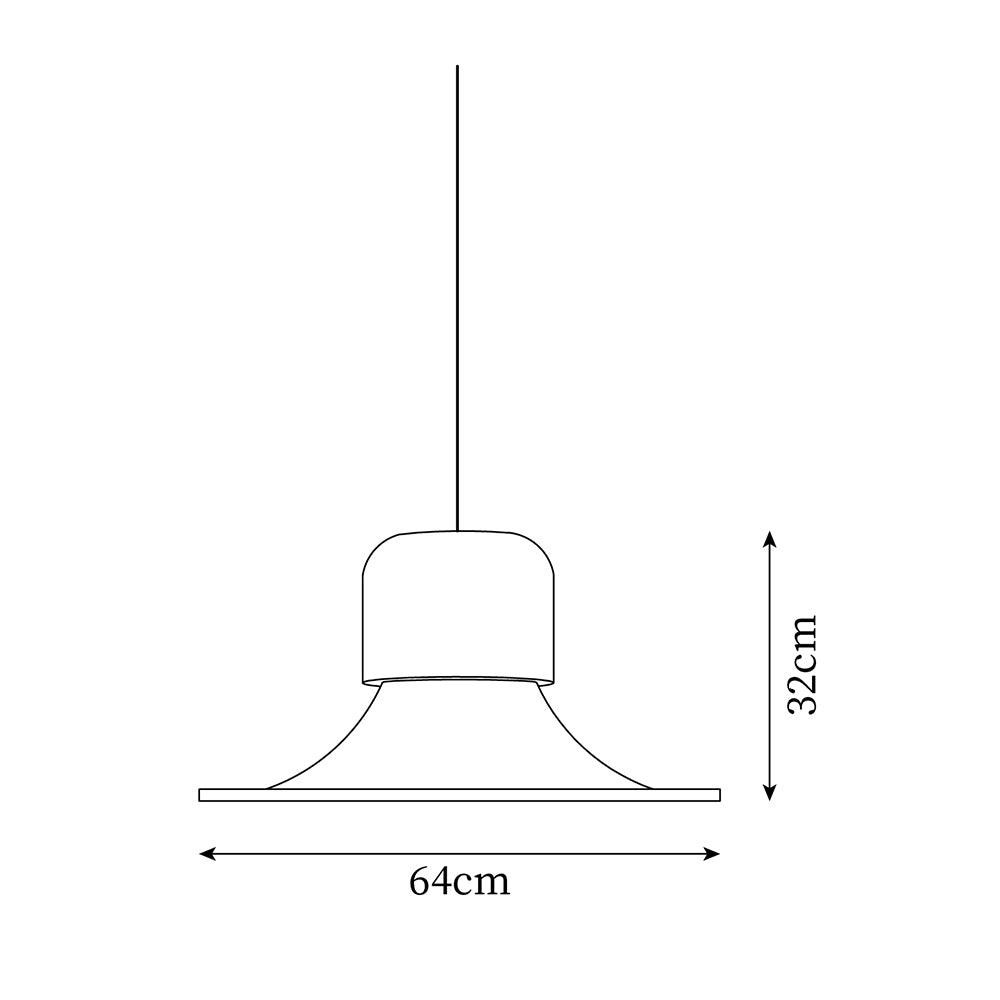 Nordic Carbon Steel LED Pendant Lamp K547