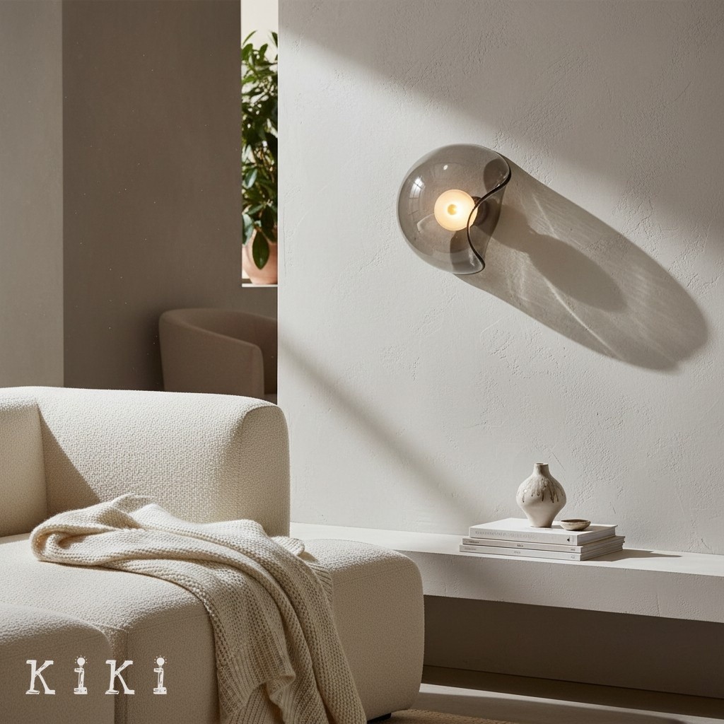 Lunacrest Celestial Flow Artistic Modern Wall Lamp for Hallway and Bedroom K2161