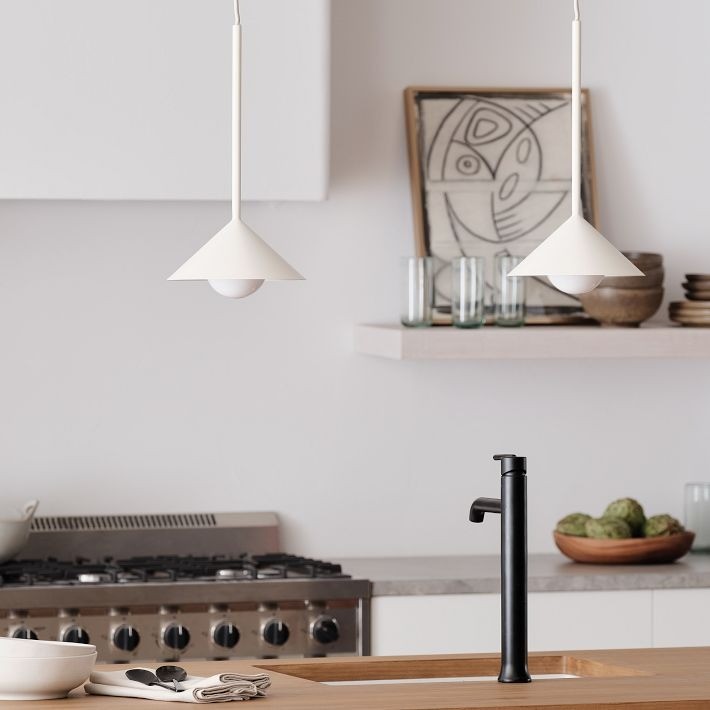 Brivana Adjustable Pendant – Cone Shade Light for Kitchen or Dining K1146