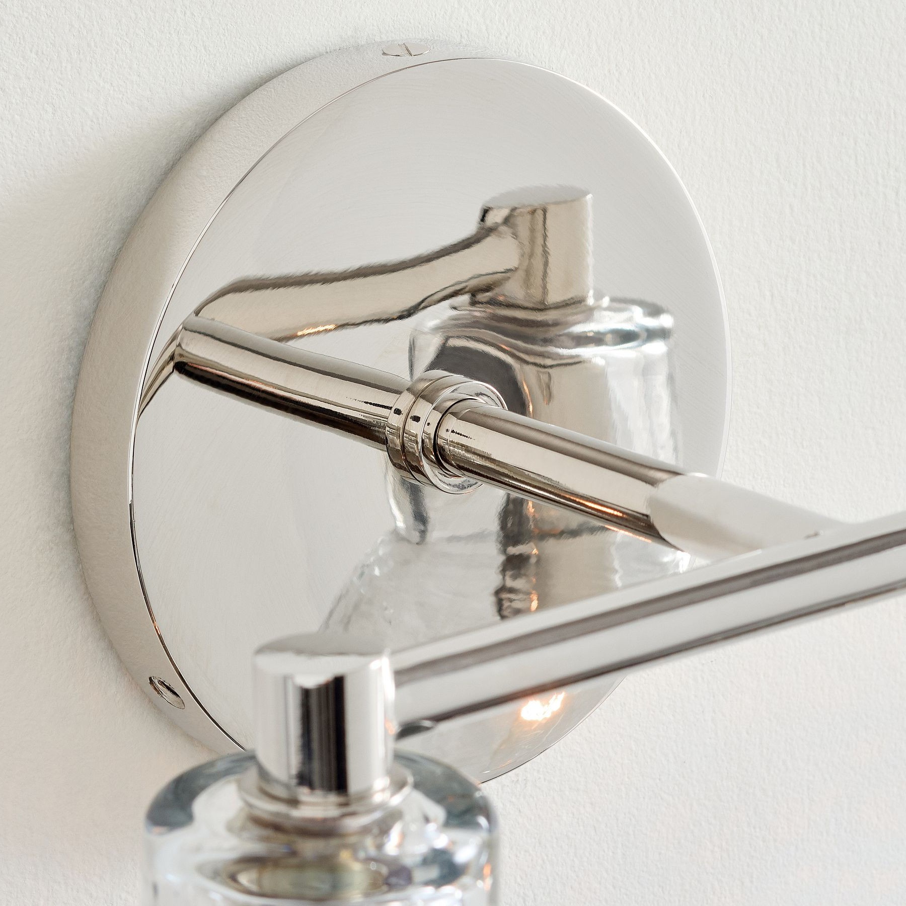 Glavira Recycled Glass Wall Sconce - Modern Brass Wall Lighting K1311