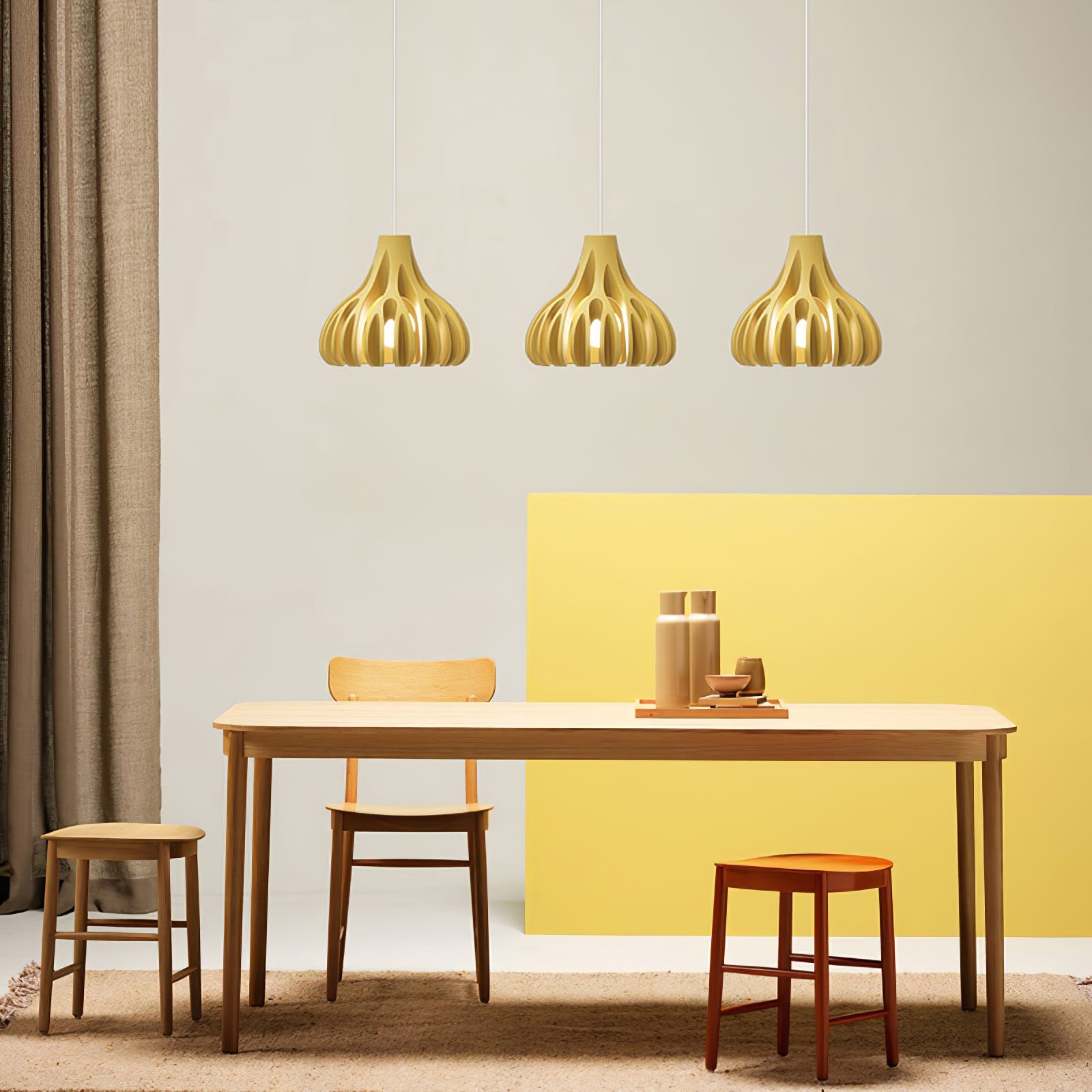 Coral Resin Pendant Lamp K1003